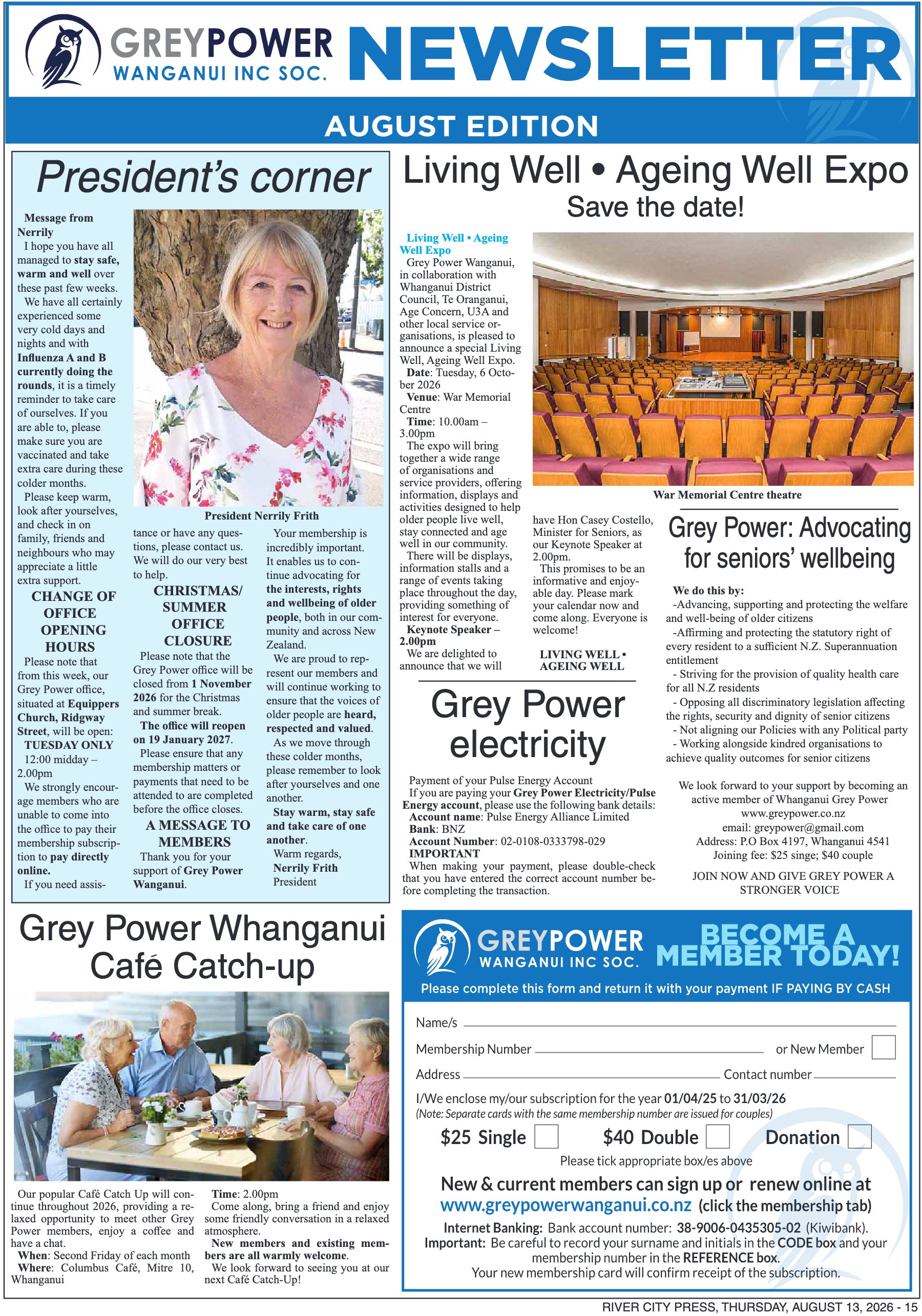 Page 15 of the 13 August 2026 edition