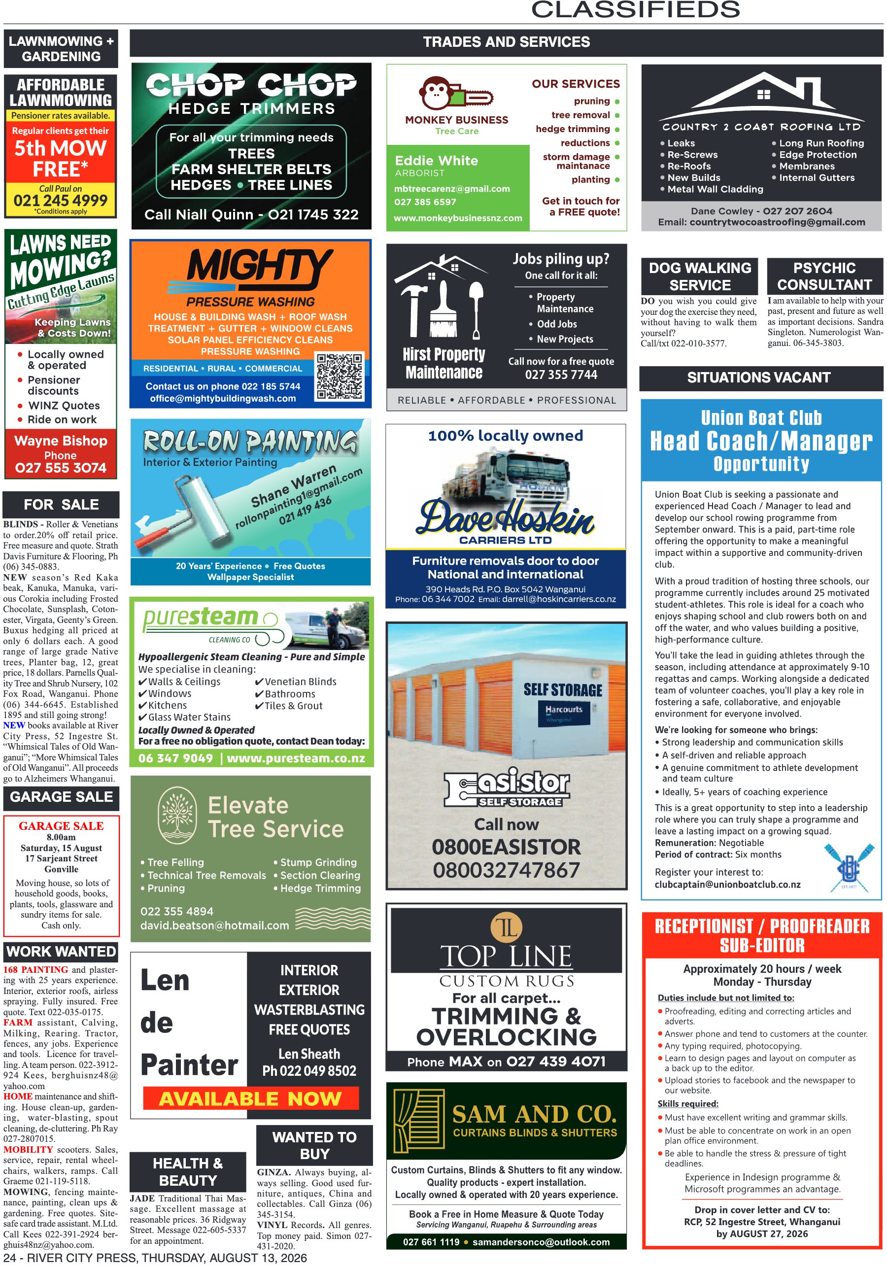 Page 24 of the 13 August 2026 edition
