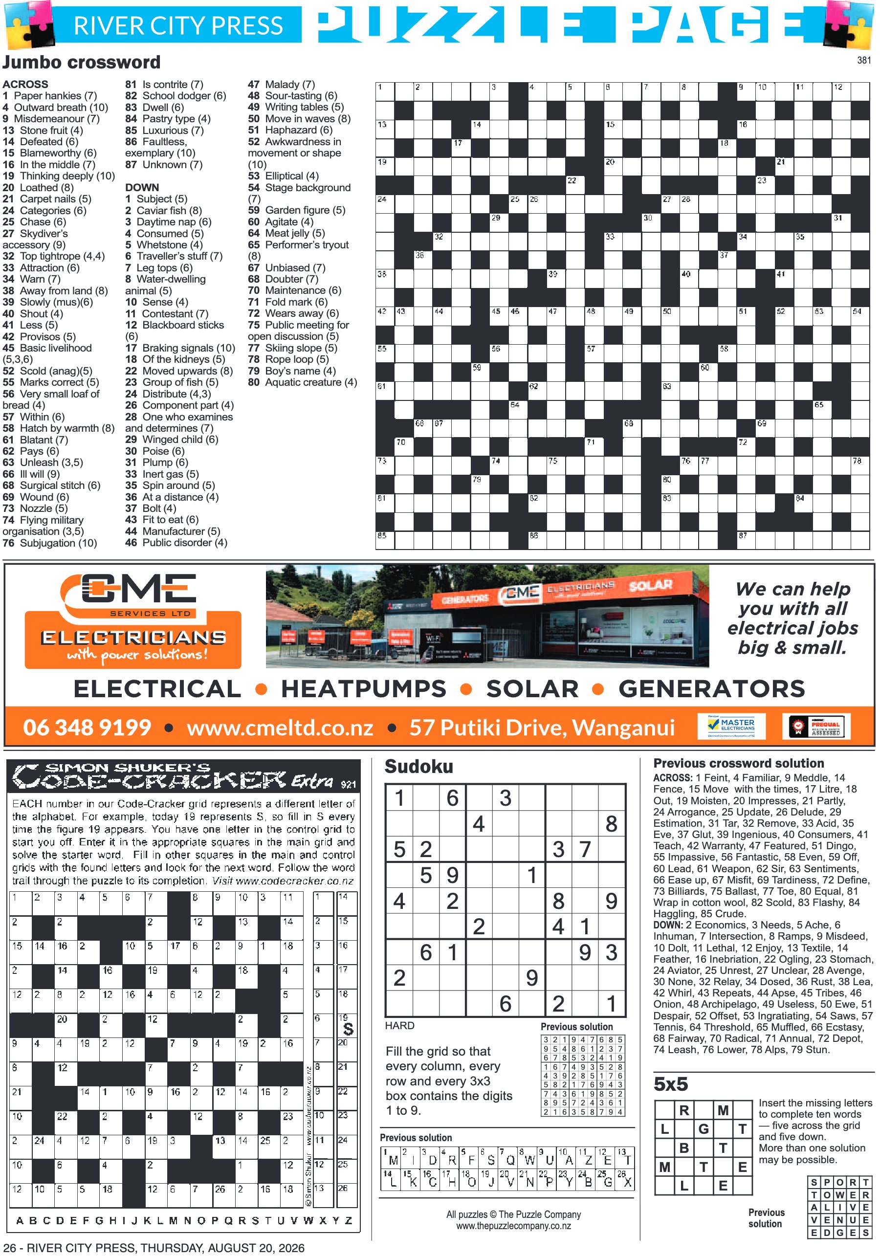 Page 26 of the 20 August 2026 edition