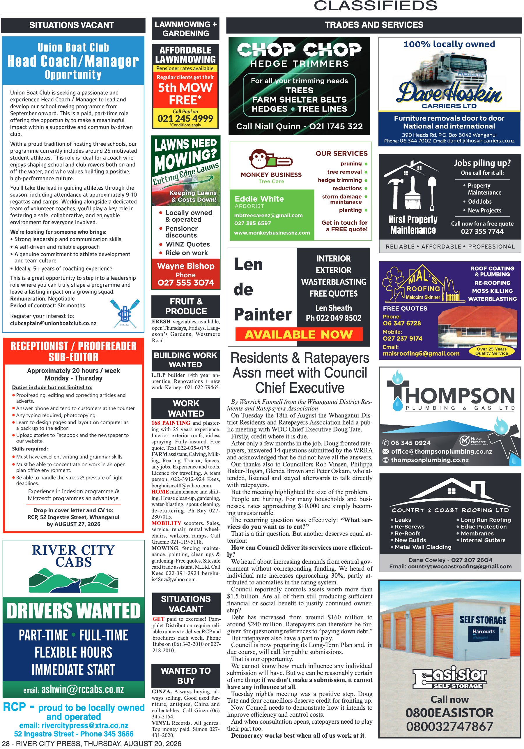 Page 28 of the 20 August 2026 edition