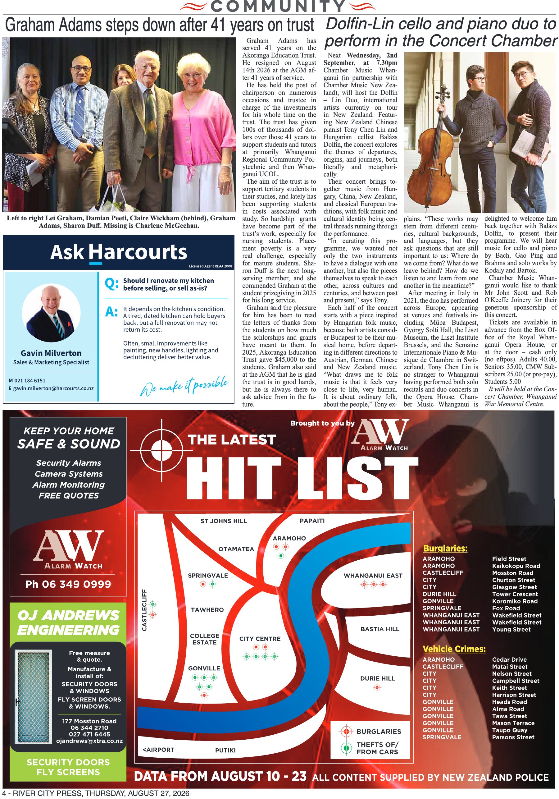 Page 4 of the 27 August 2026 edition