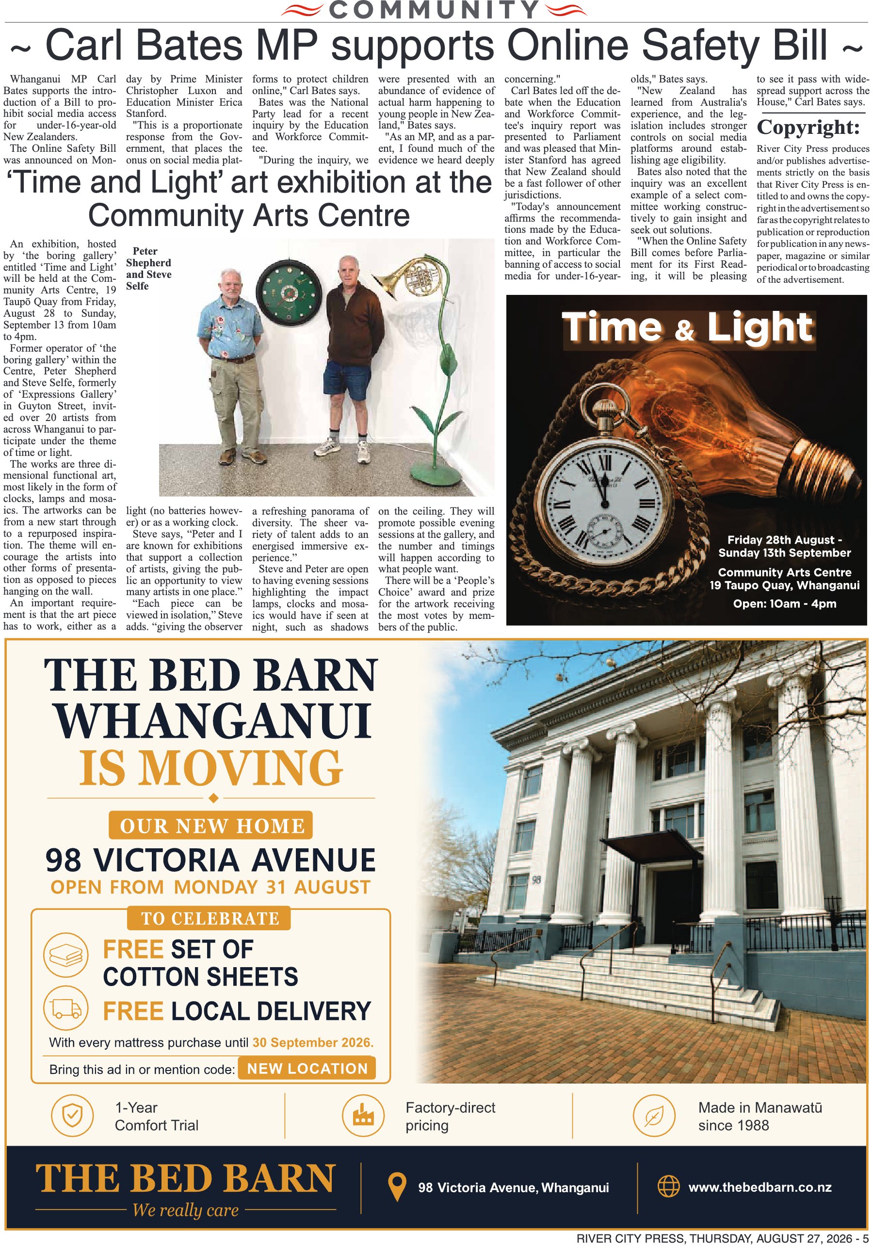 Page 5 of the 27 August 2026 edition