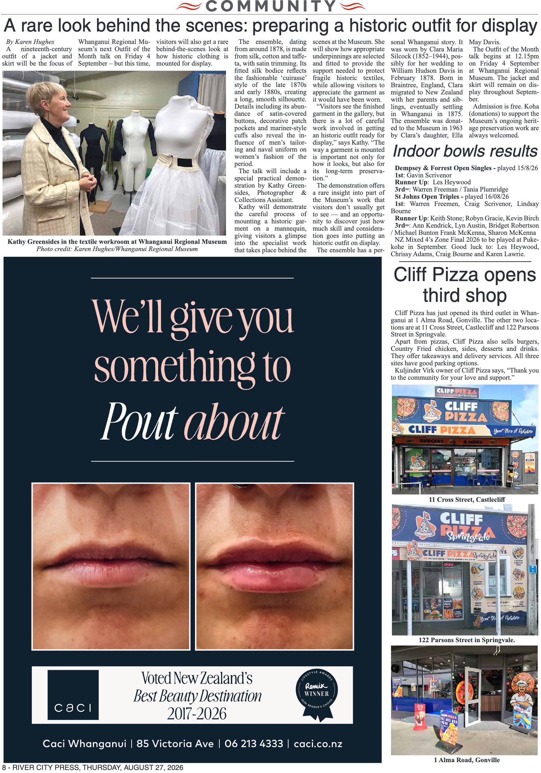 Page 8 of the 27 August 2026 edition