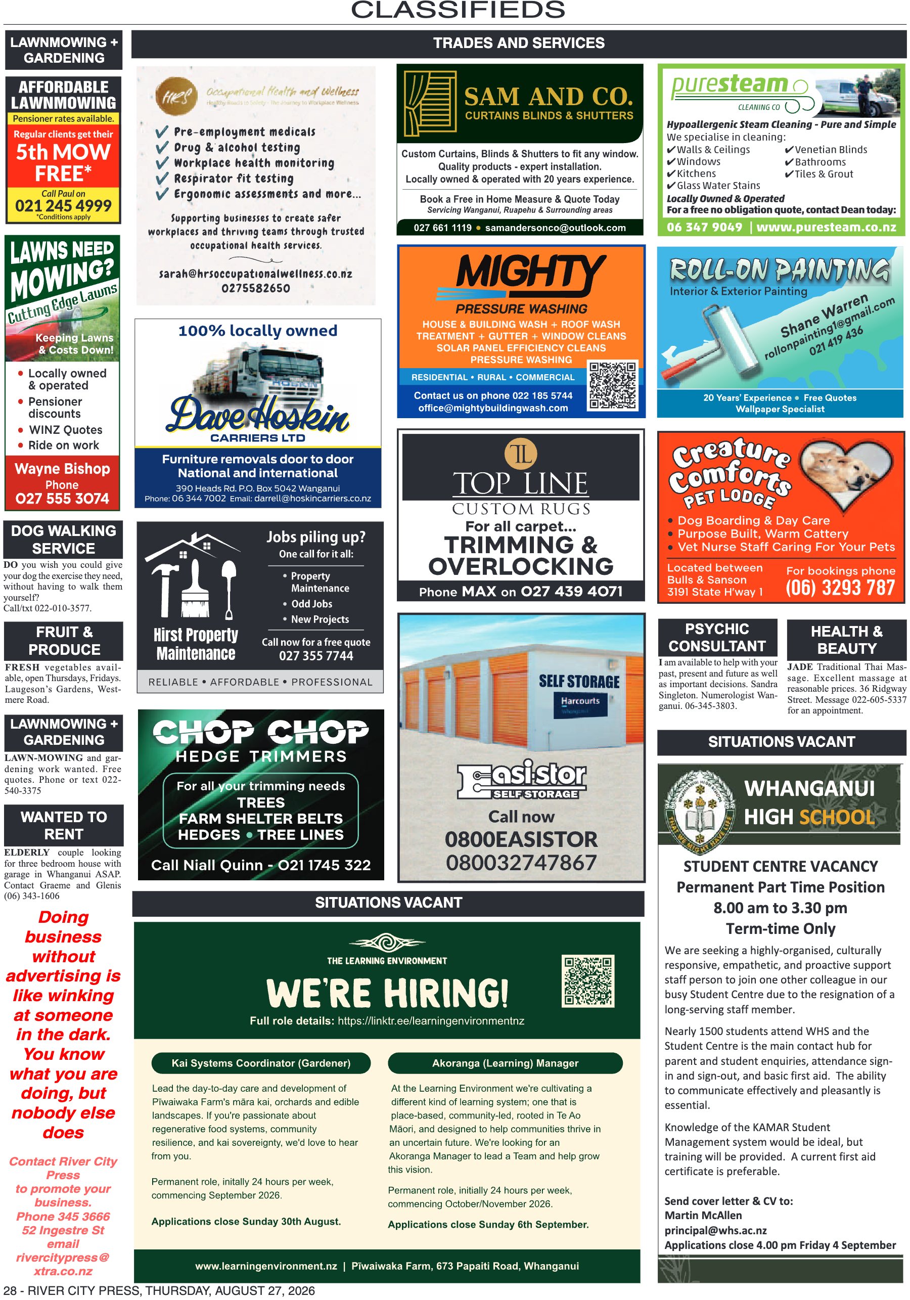Page 28 of the 27 August 2026 edition