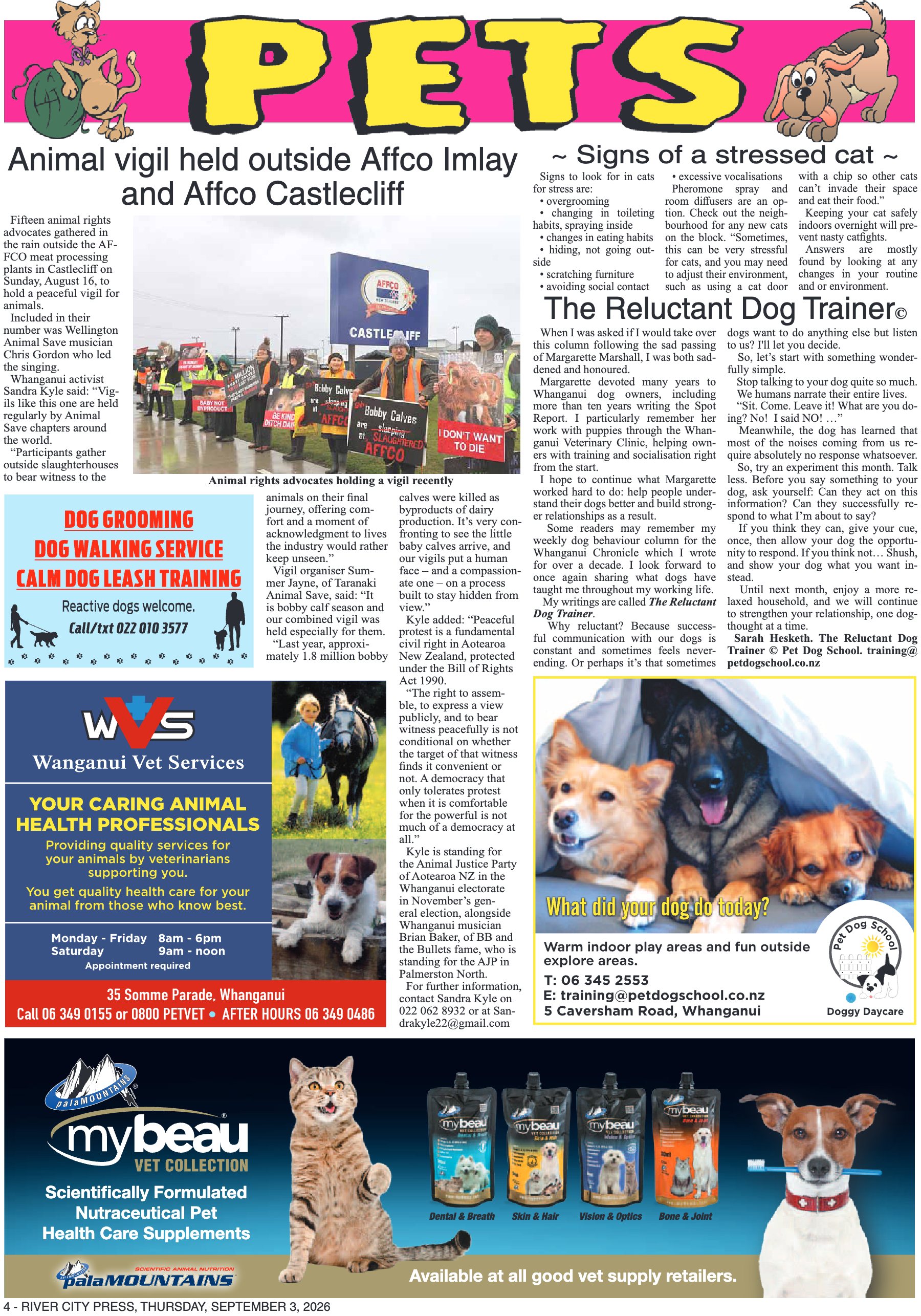 Page 4 of the 3 September 2026 edition