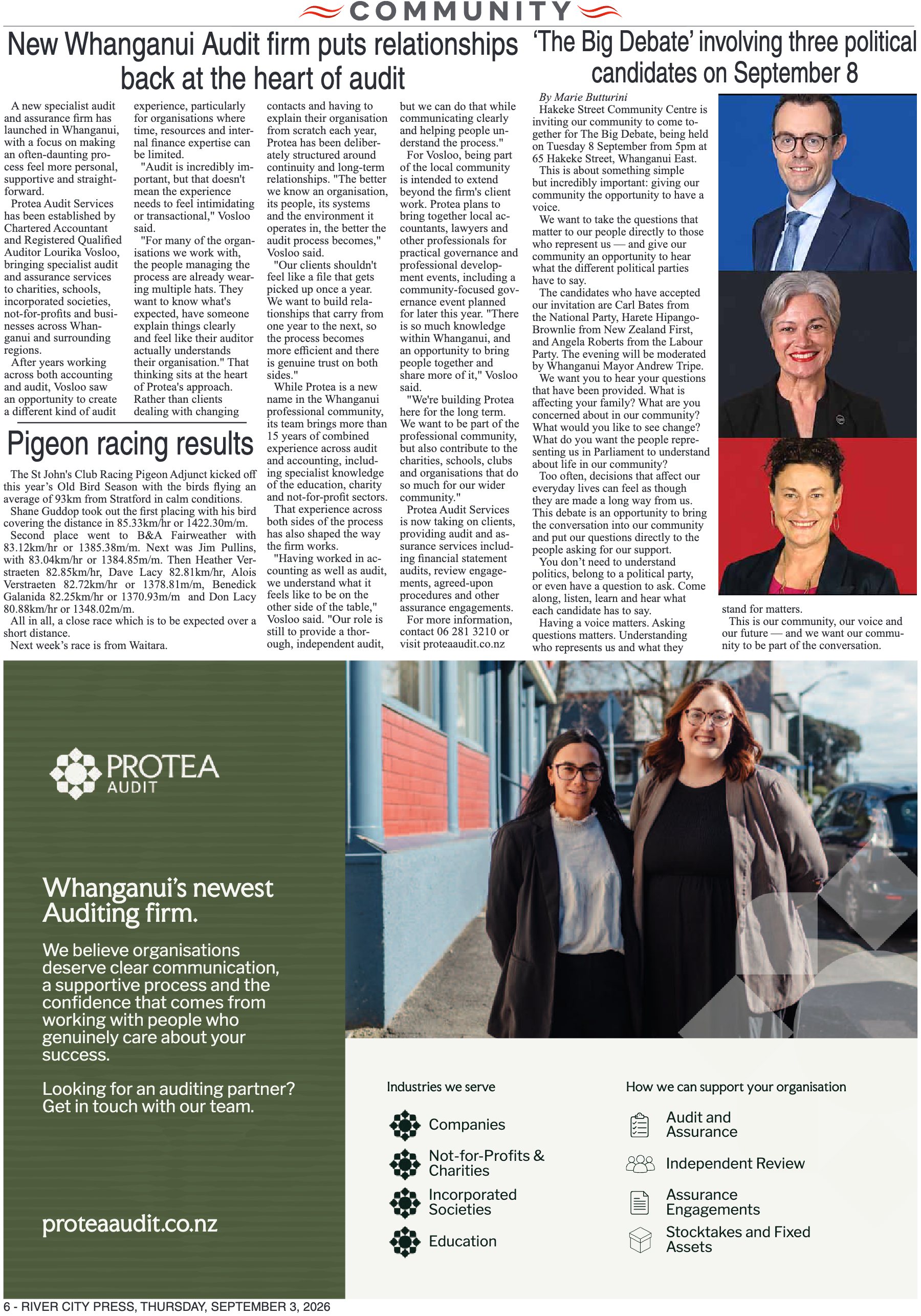 Page 6 of the 3 September 2026 edition