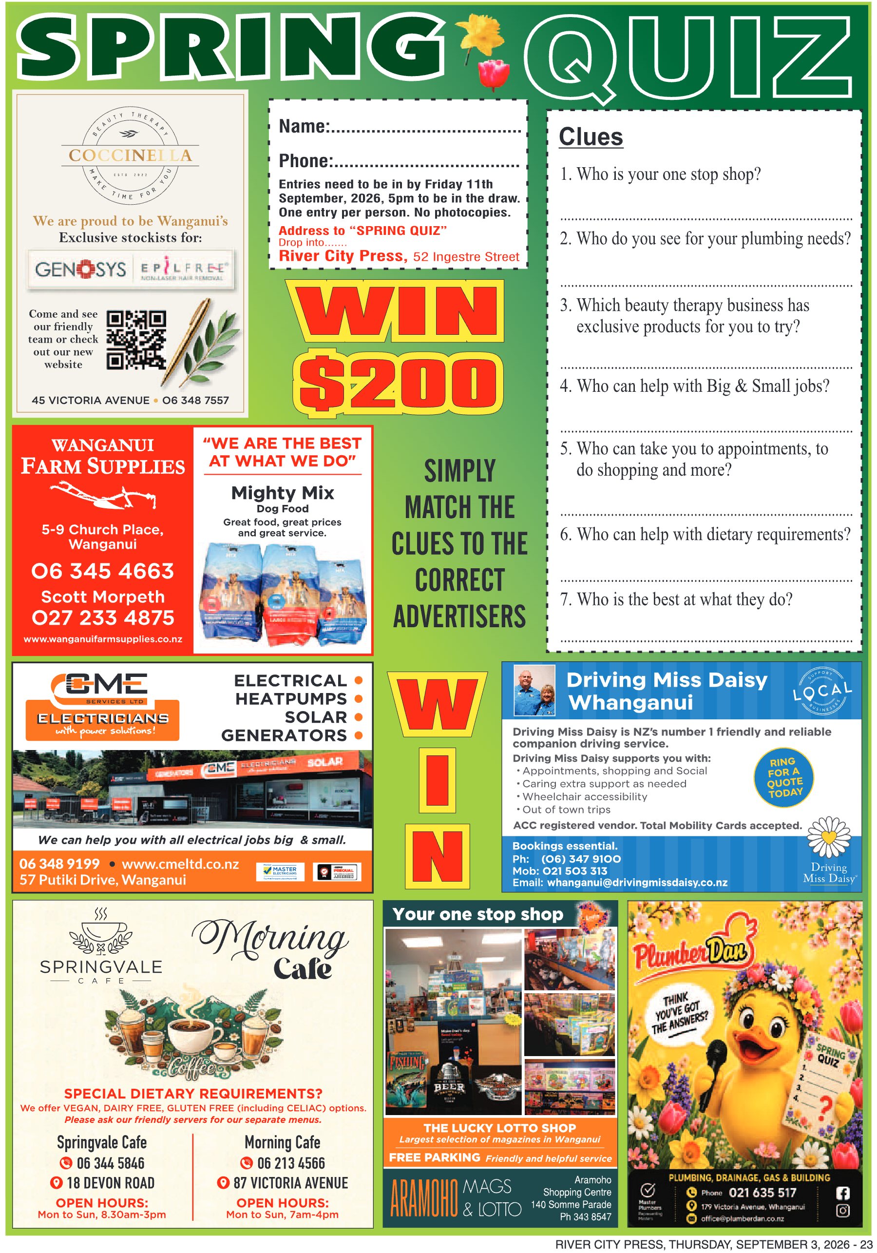 Page 23 of the 3 September 2026 edition