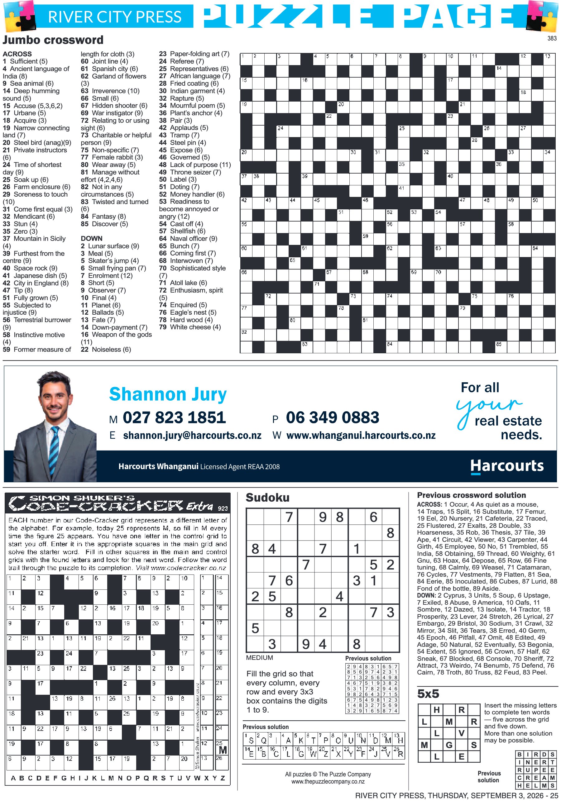 Page 25 of the 3 September 2026 edition