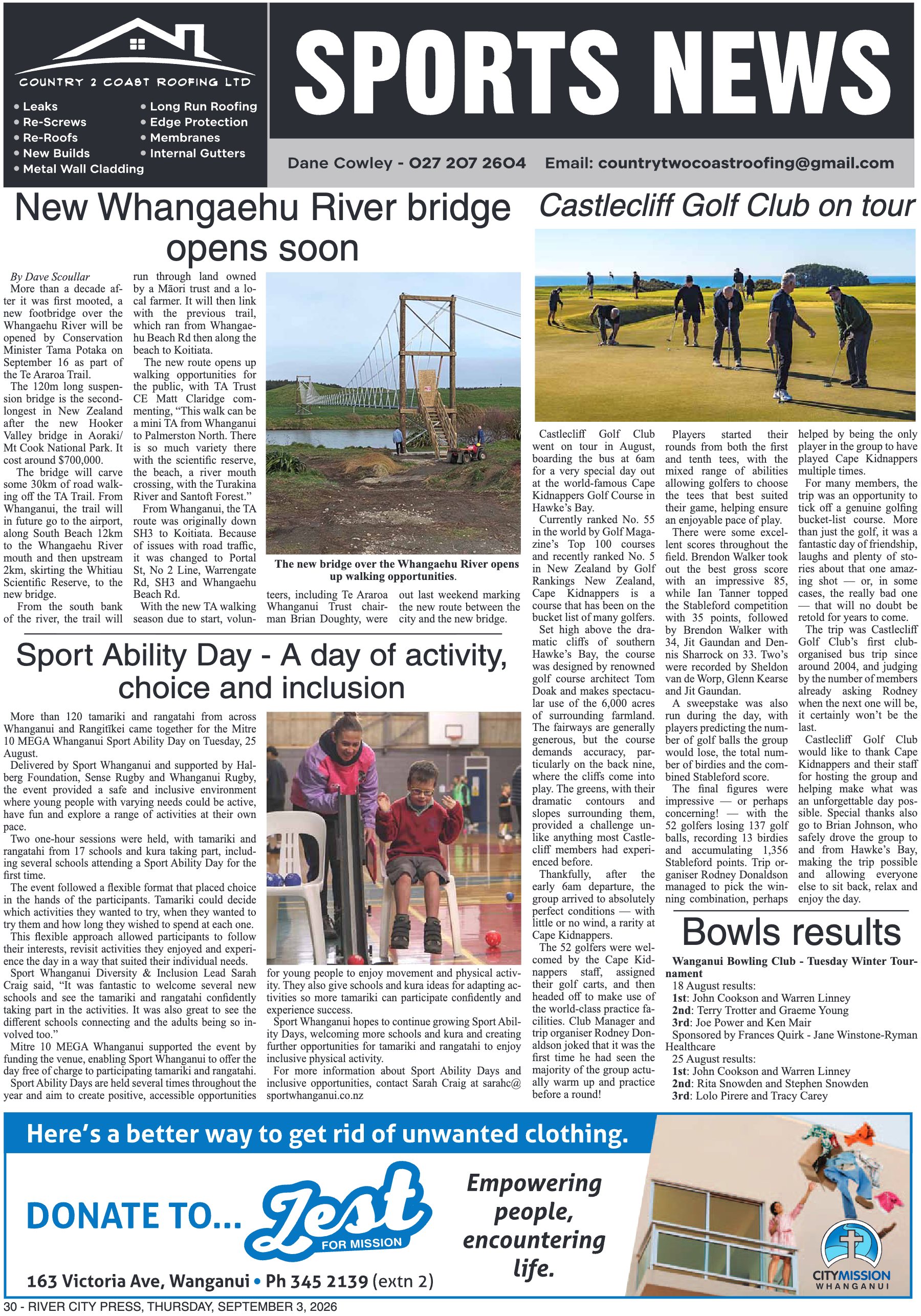 Page 30 of the 3 September 2026 edition