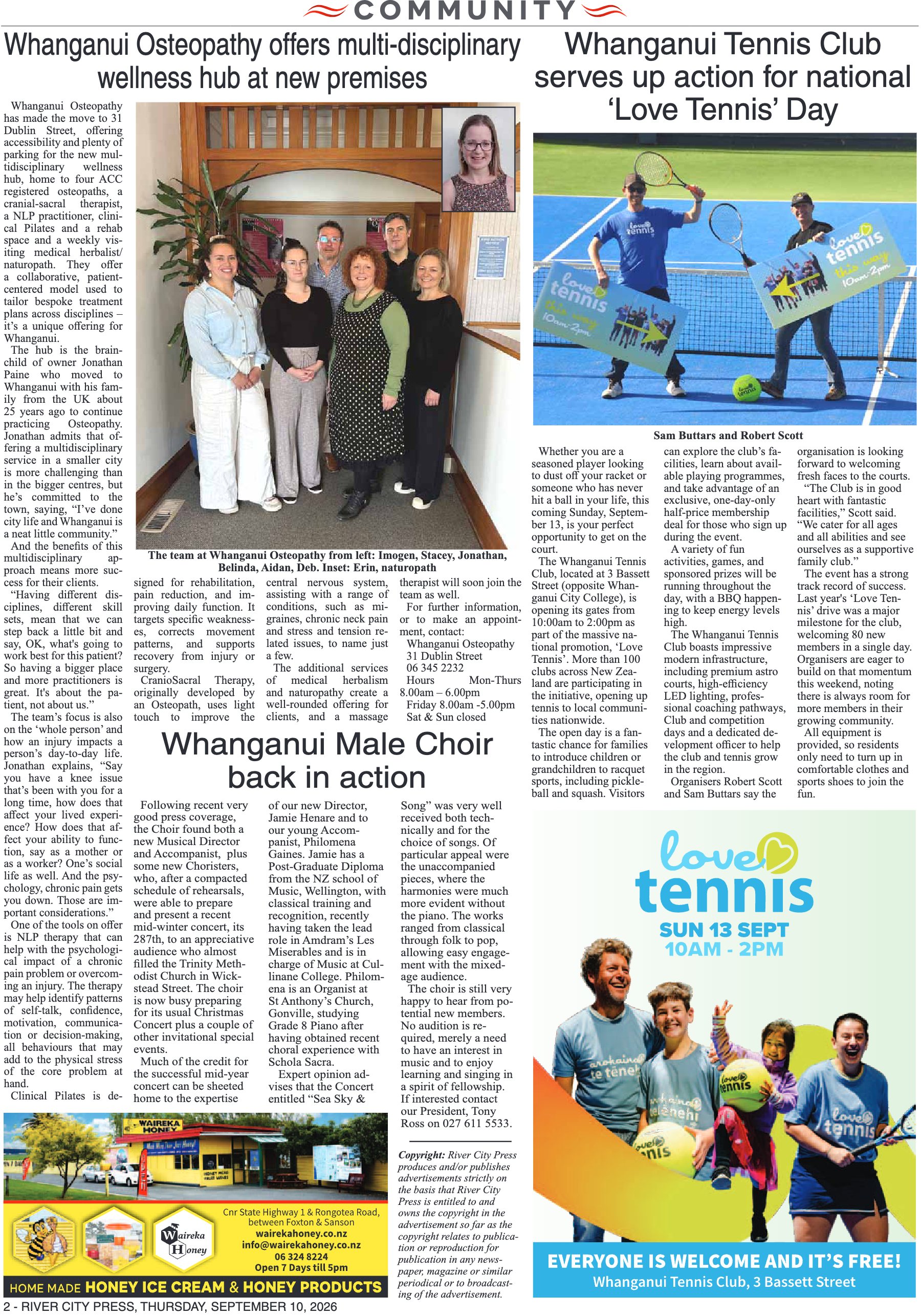 Page 2 of the 10 September 2026 edition