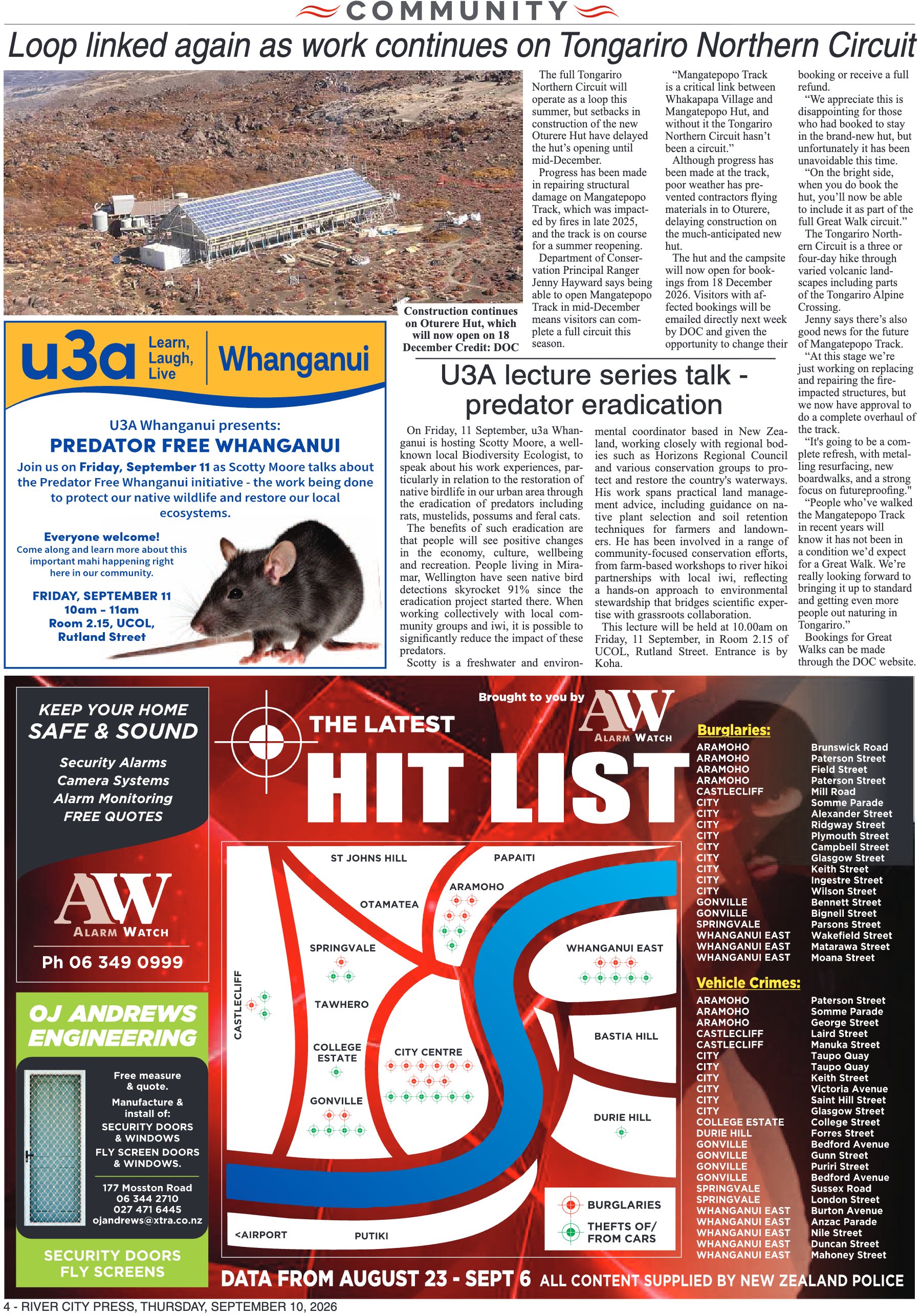 Page 4 of the 10 September 2026 edition