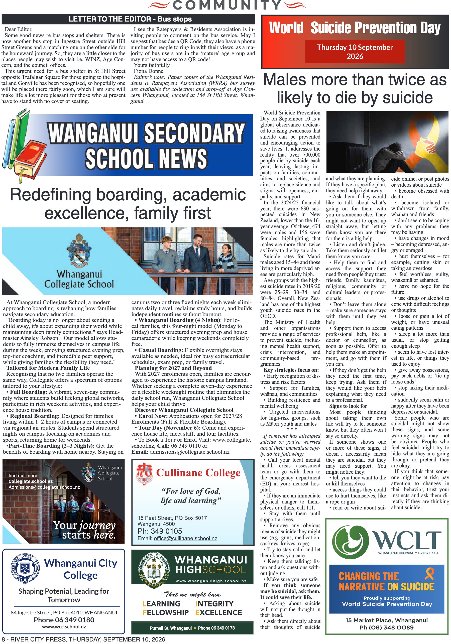 Page 8 of the 10 September 2026 edition