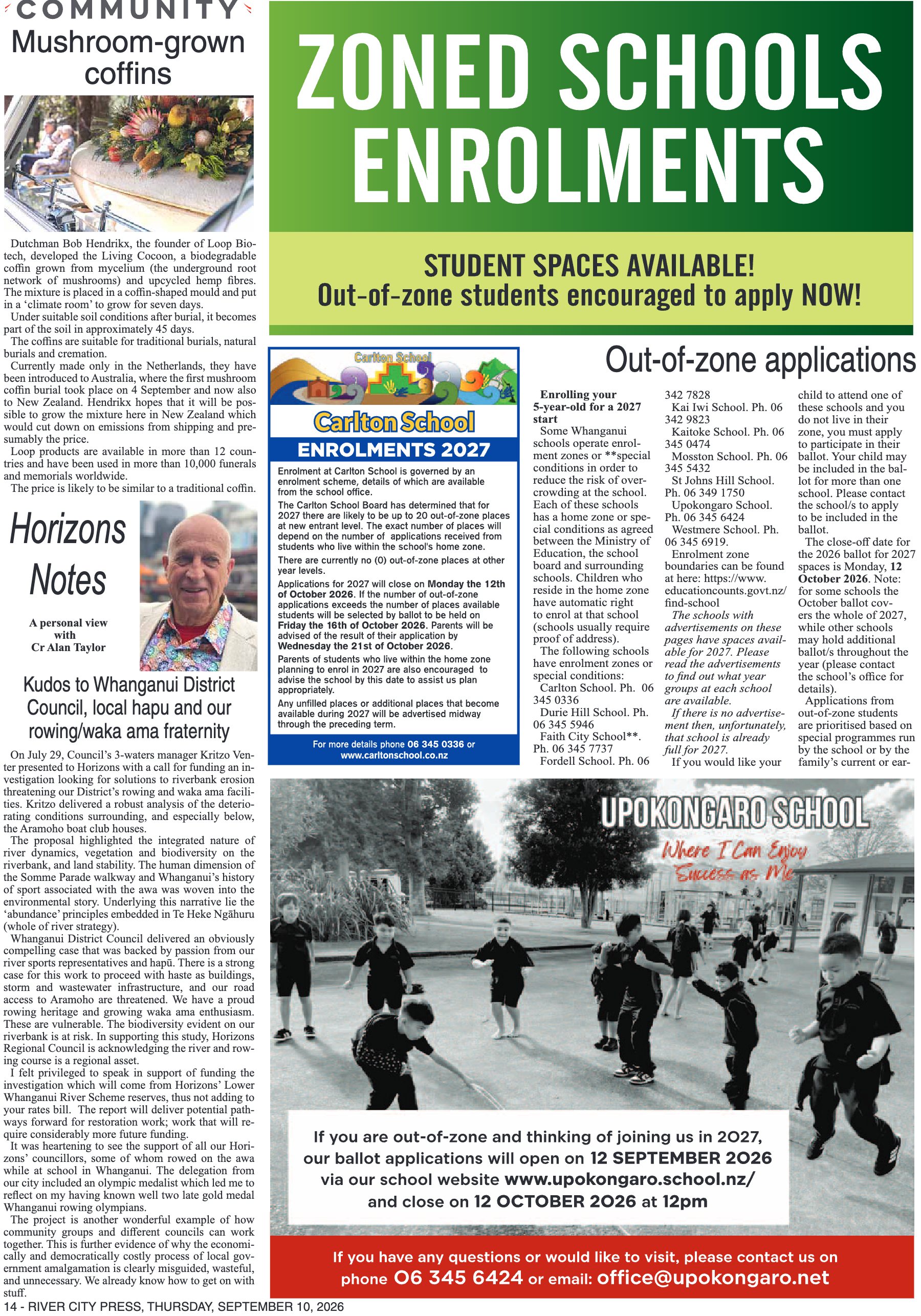 Page 14 of the 10 September 2026 edition