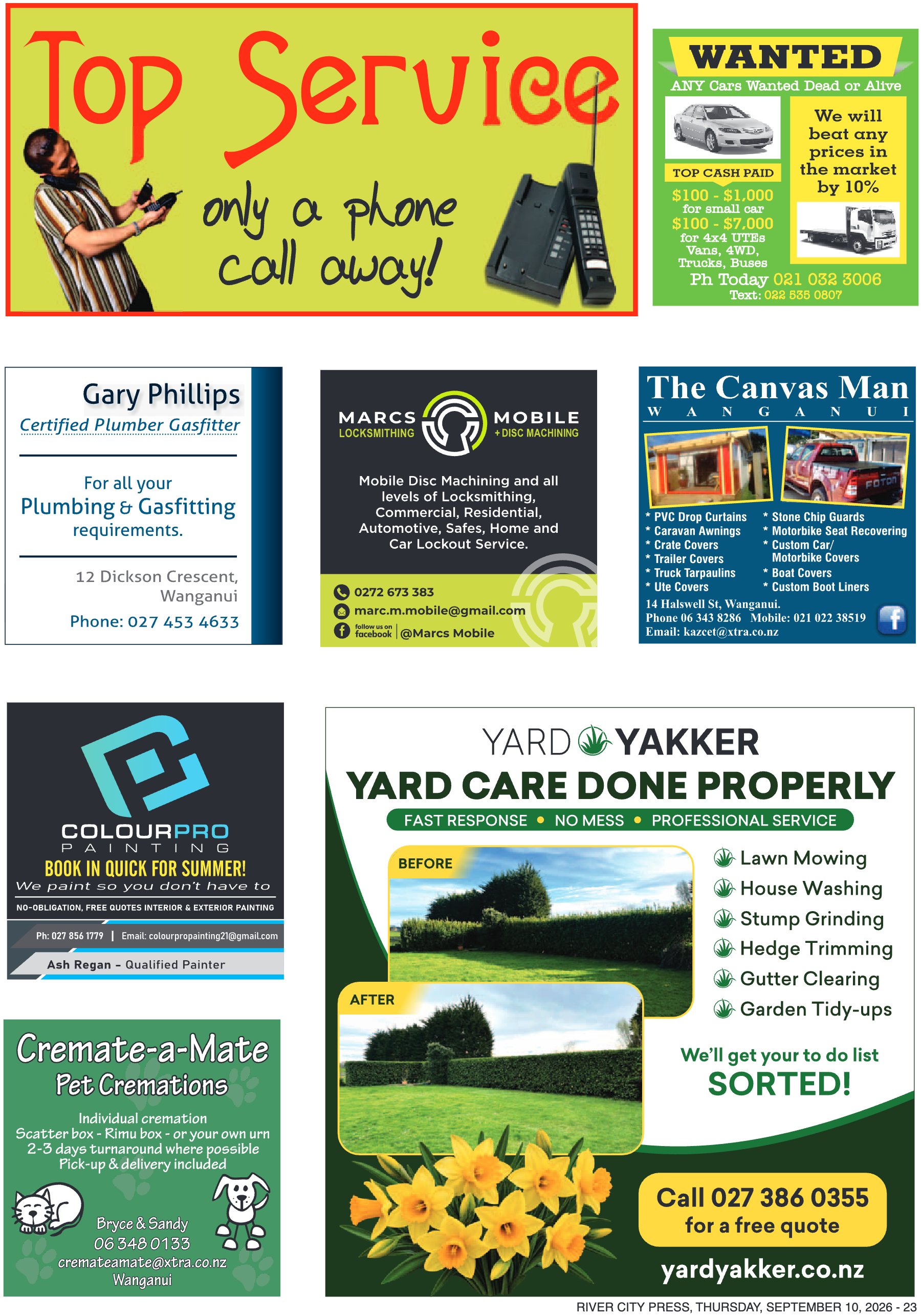 Page 23 of the 10 September 2026 edition