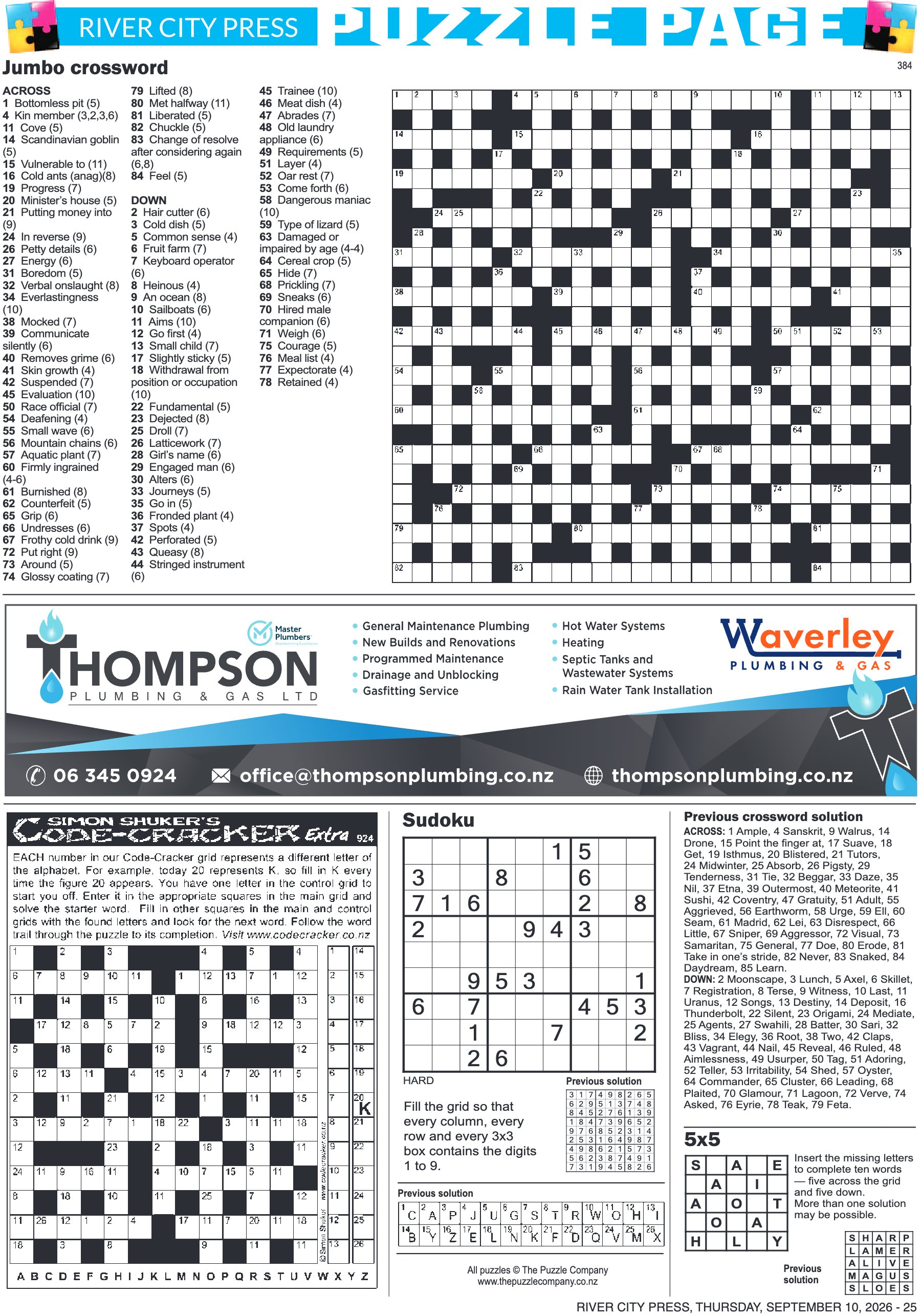 Page 25 of the 10 September 2026 edition