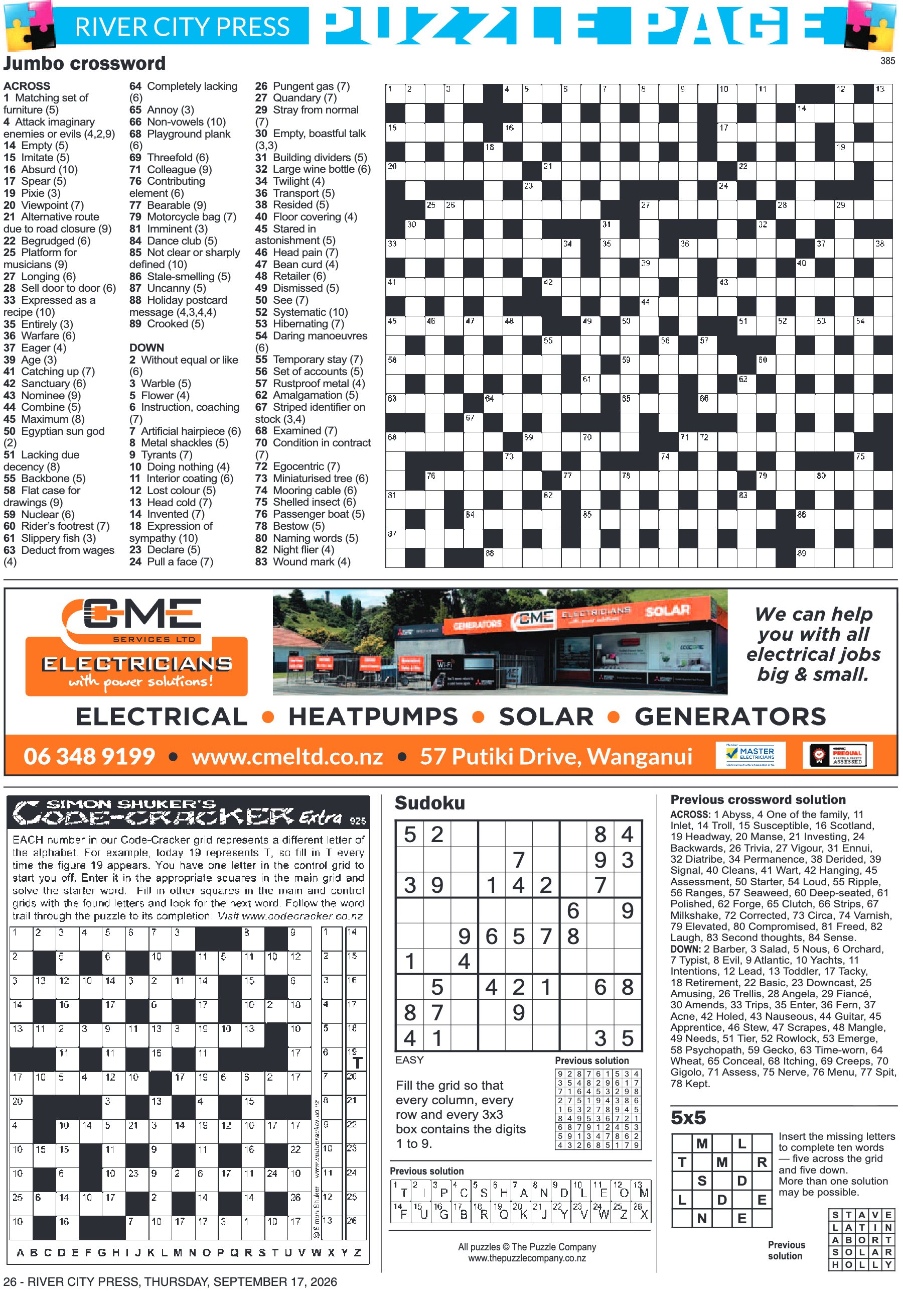 Page 26 of the 17 September 2026 edition
