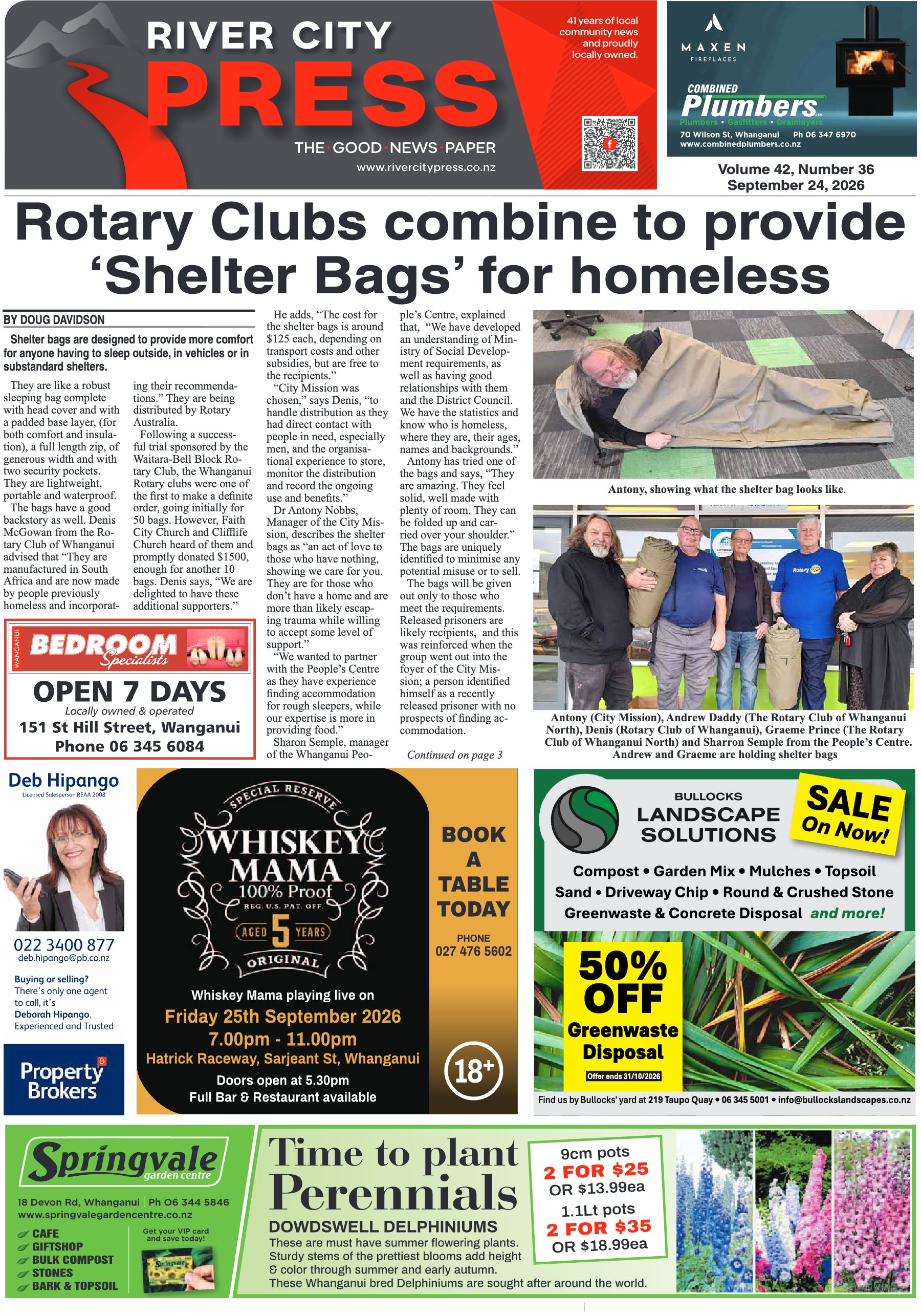 Page 1 of the 24 September 2026 edition