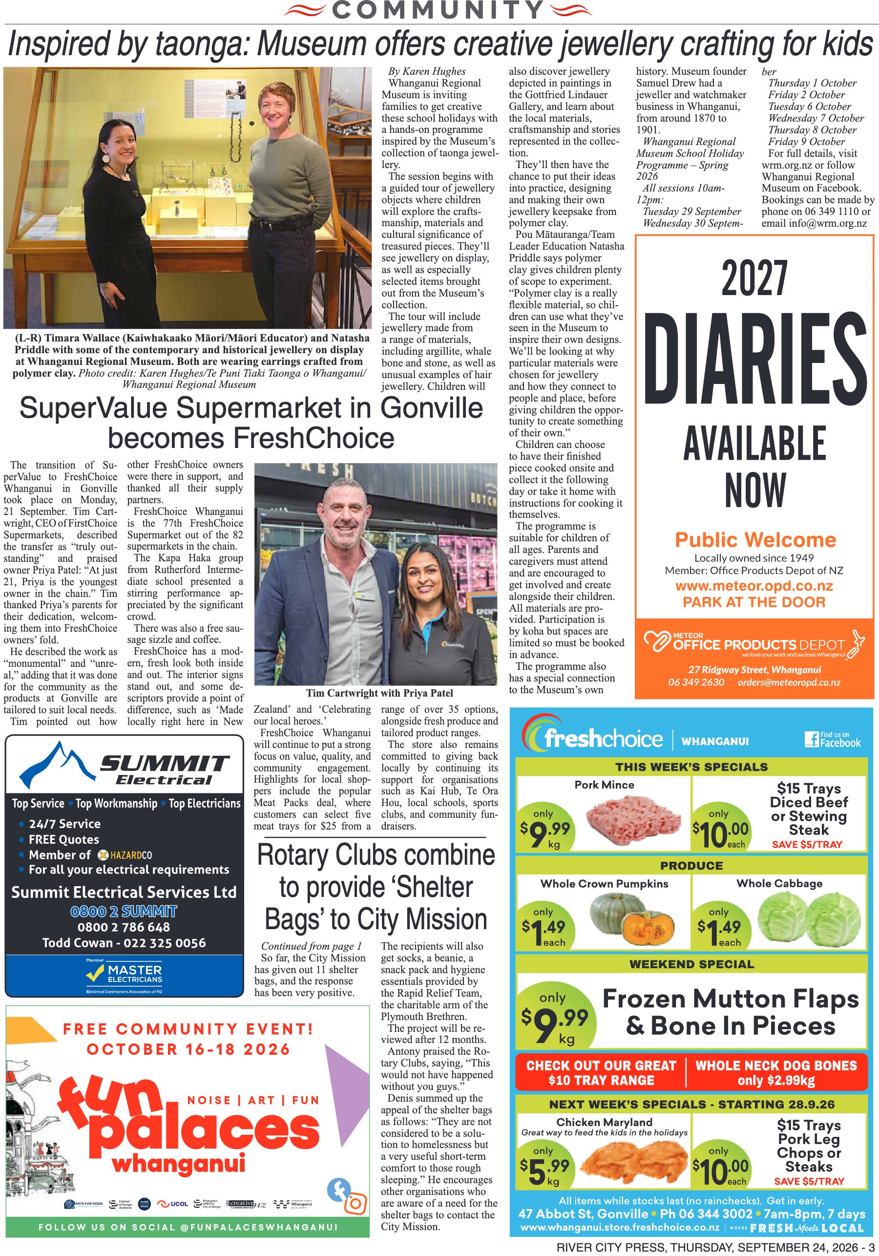 Page 3 of the 24 September 2026 edition
