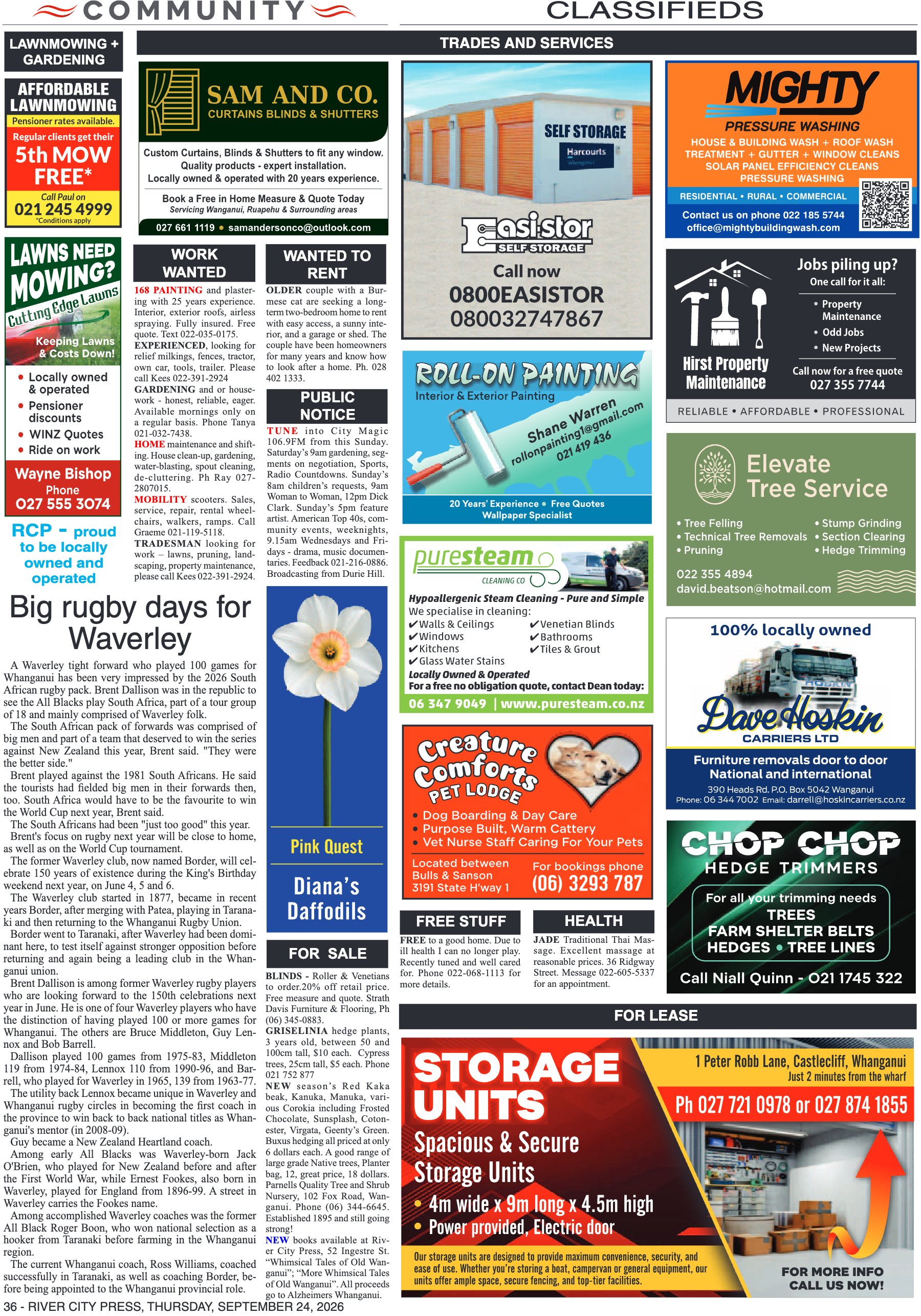 Page 36 of the 24 September 2026 edition