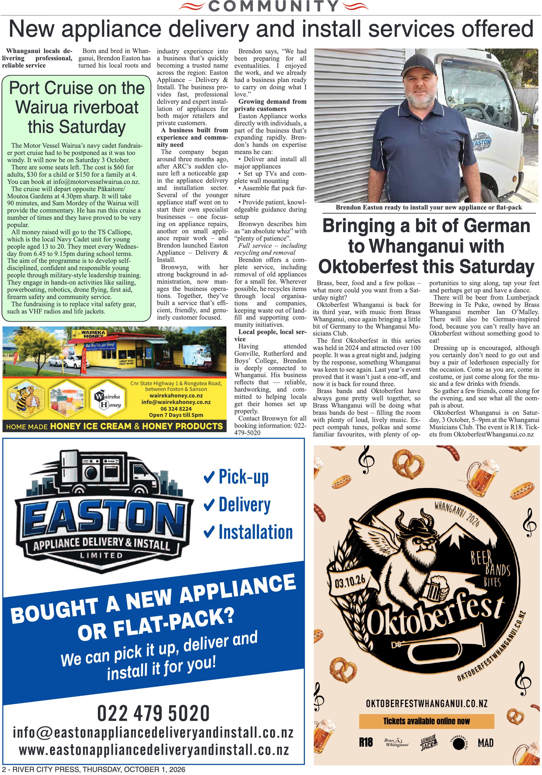 Page 2 of the 1 October 2026 edition