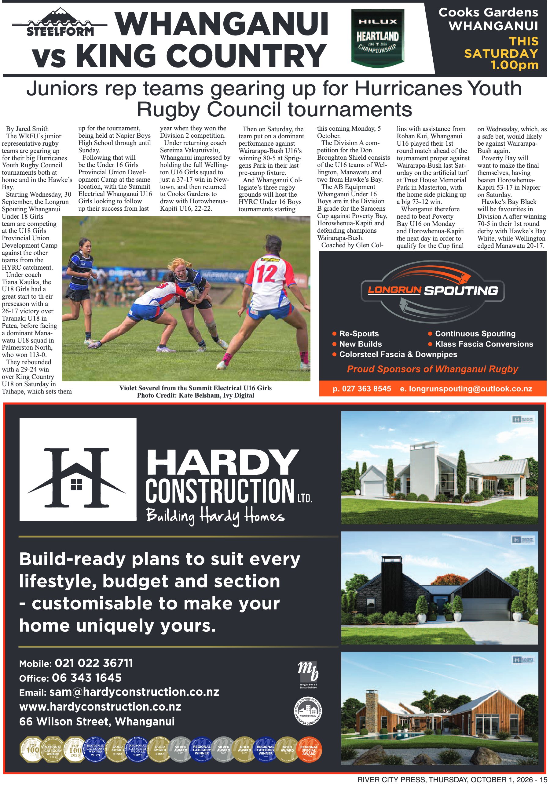 Page 15 of the 1 October 2026 edition
