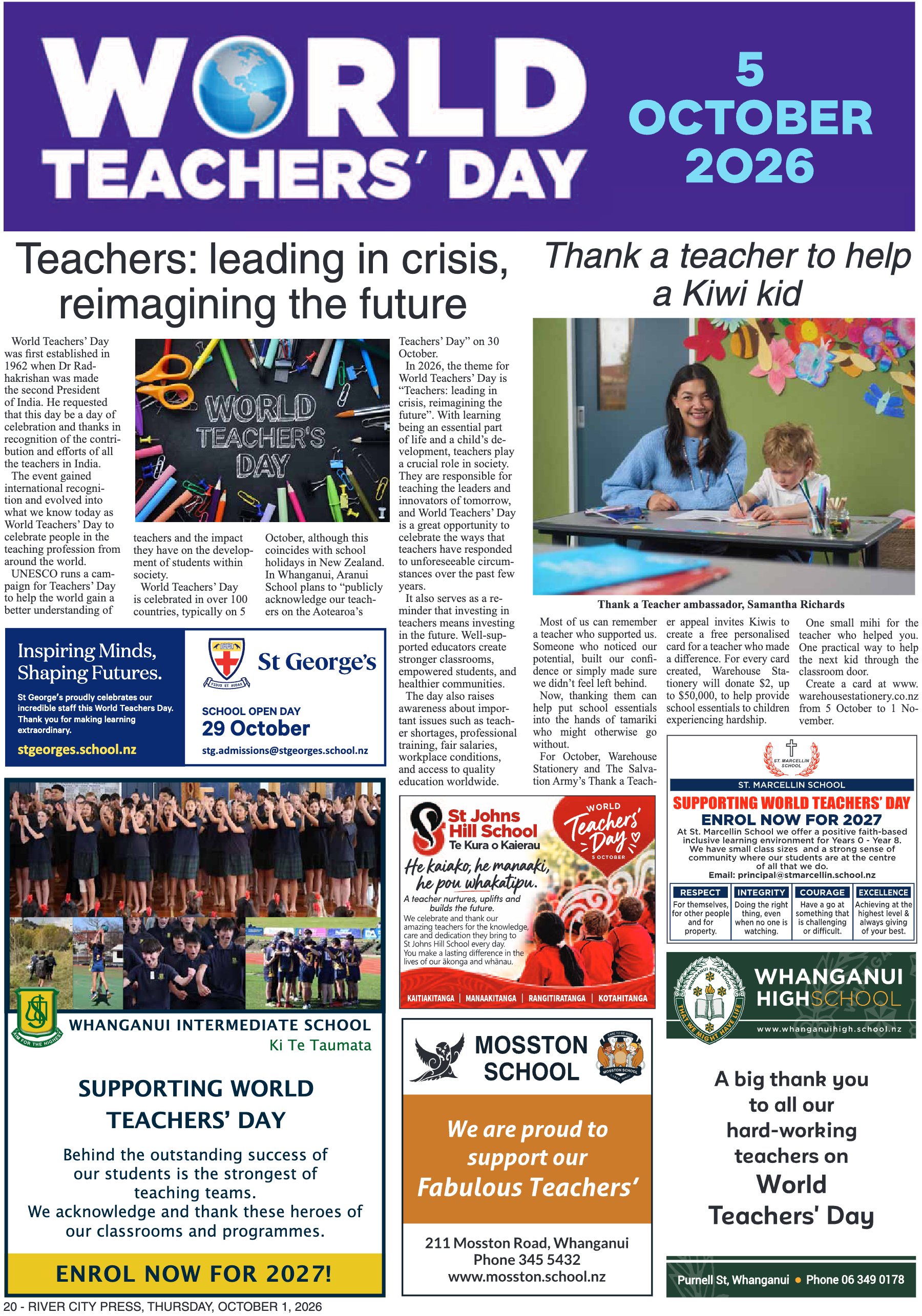 Page 20 of the 1 October 2026 edition