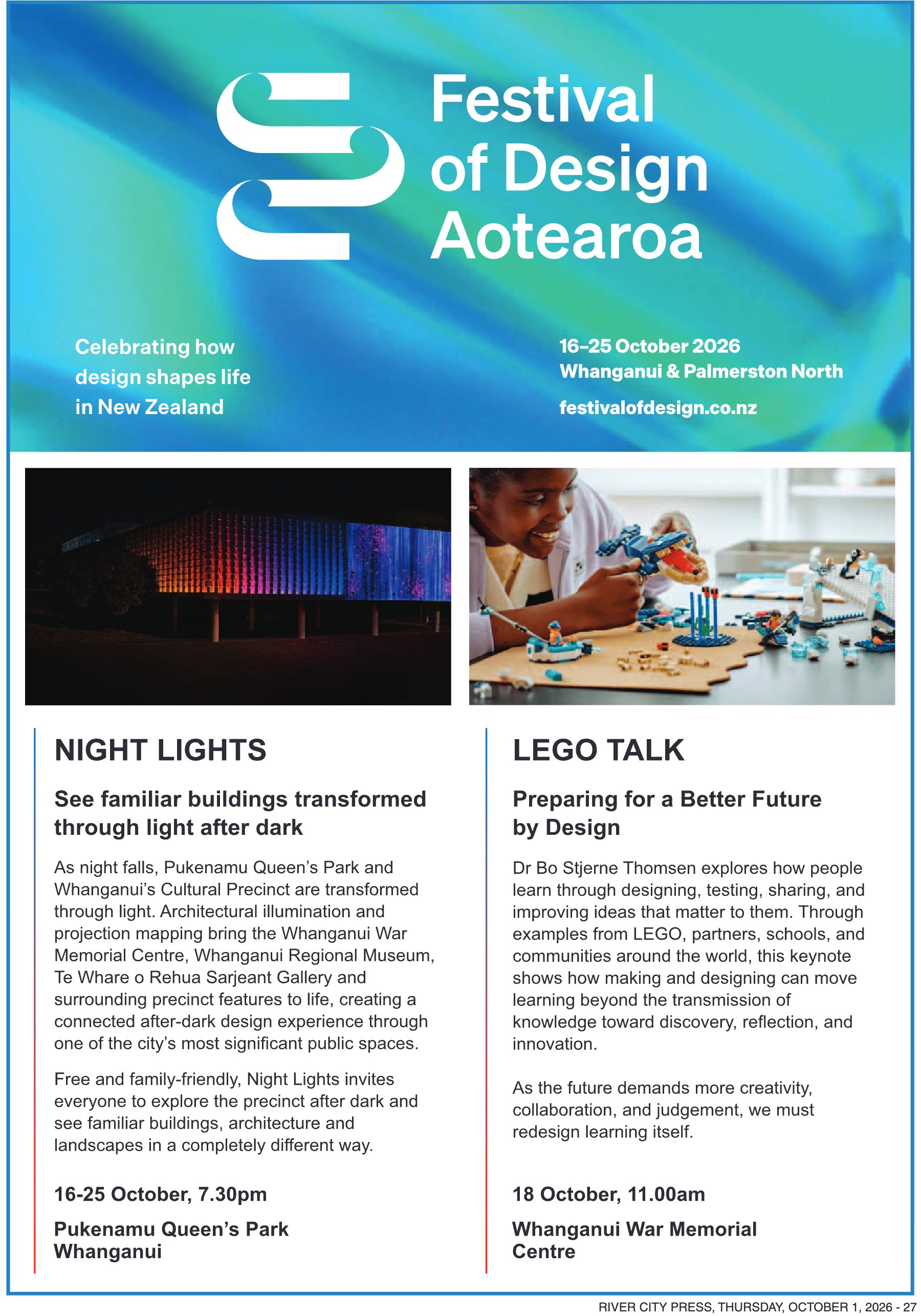 Page 27 of the 1 October 2026 edition
