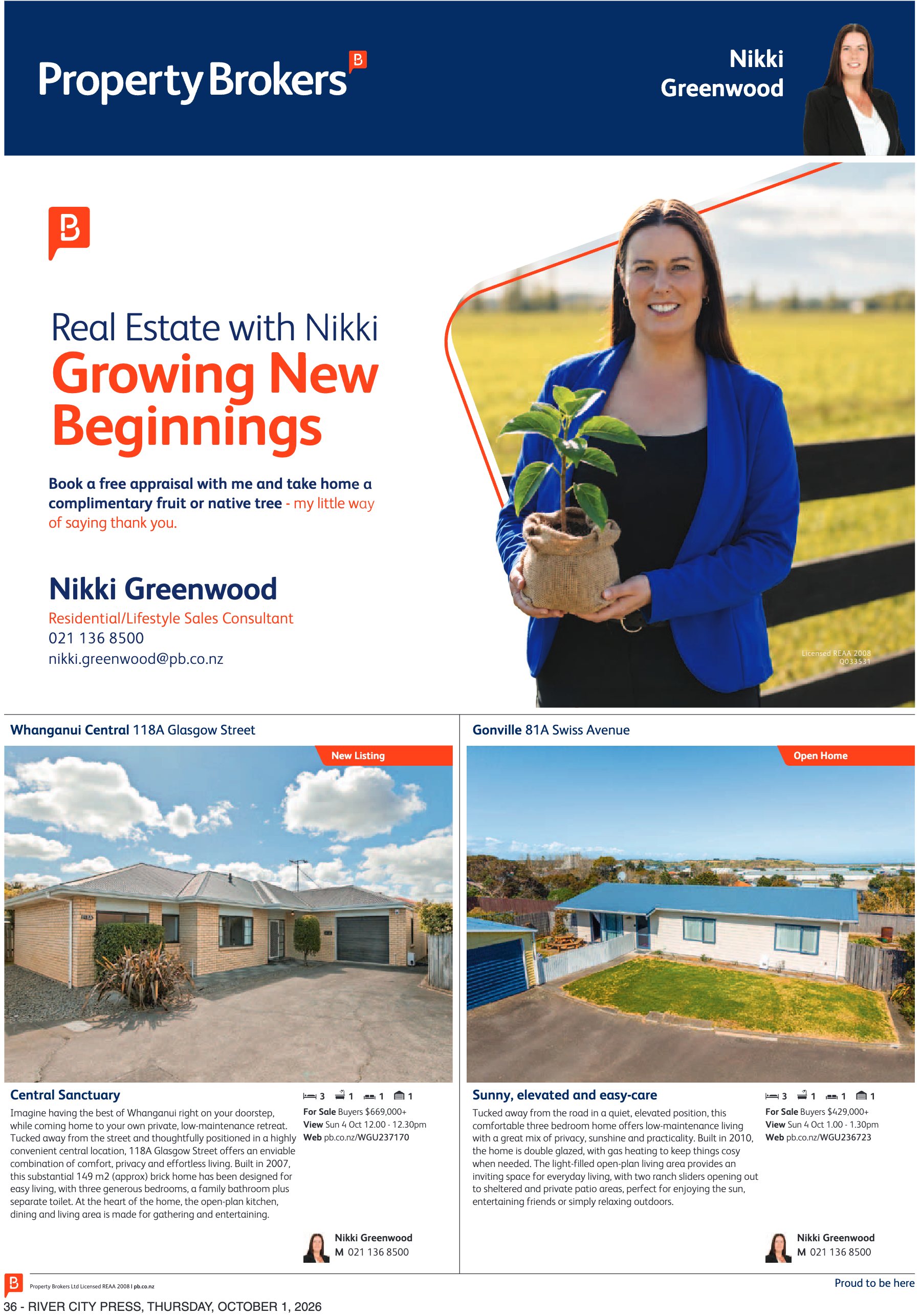 Page 36 of the 1 October 2026 edition
