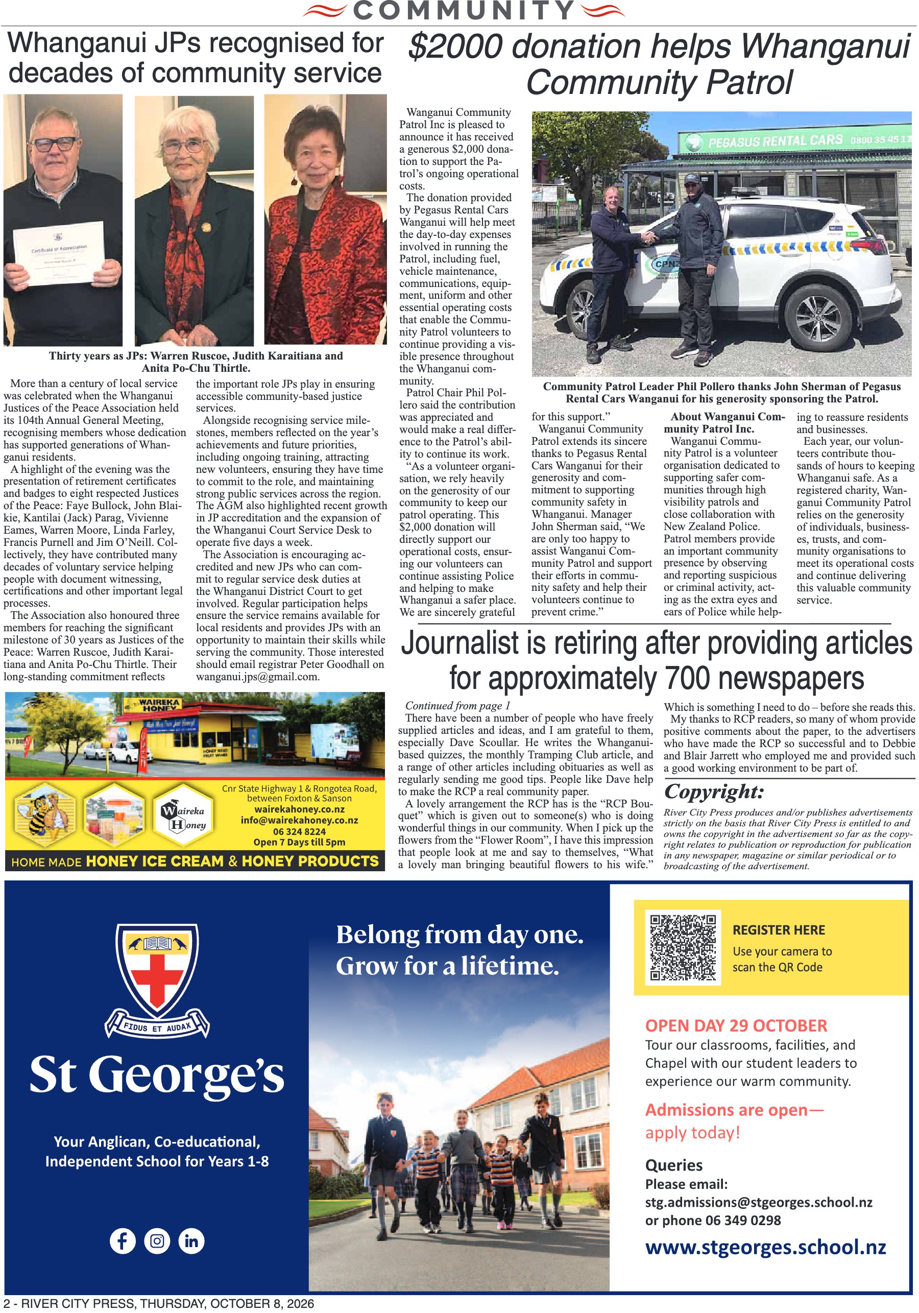 Page 2 of the 8 October 2026 edition