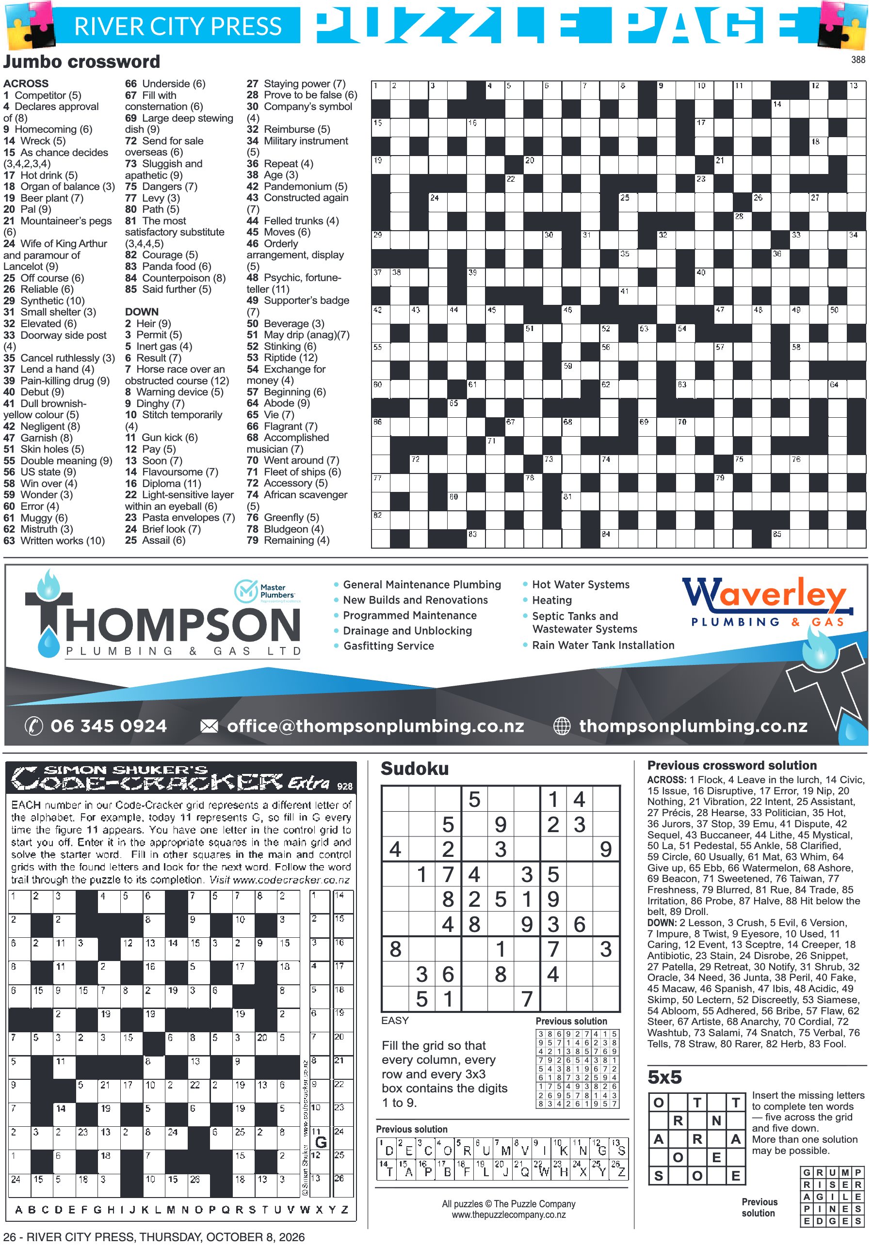 Page 26 of the 8 October 2026 edition