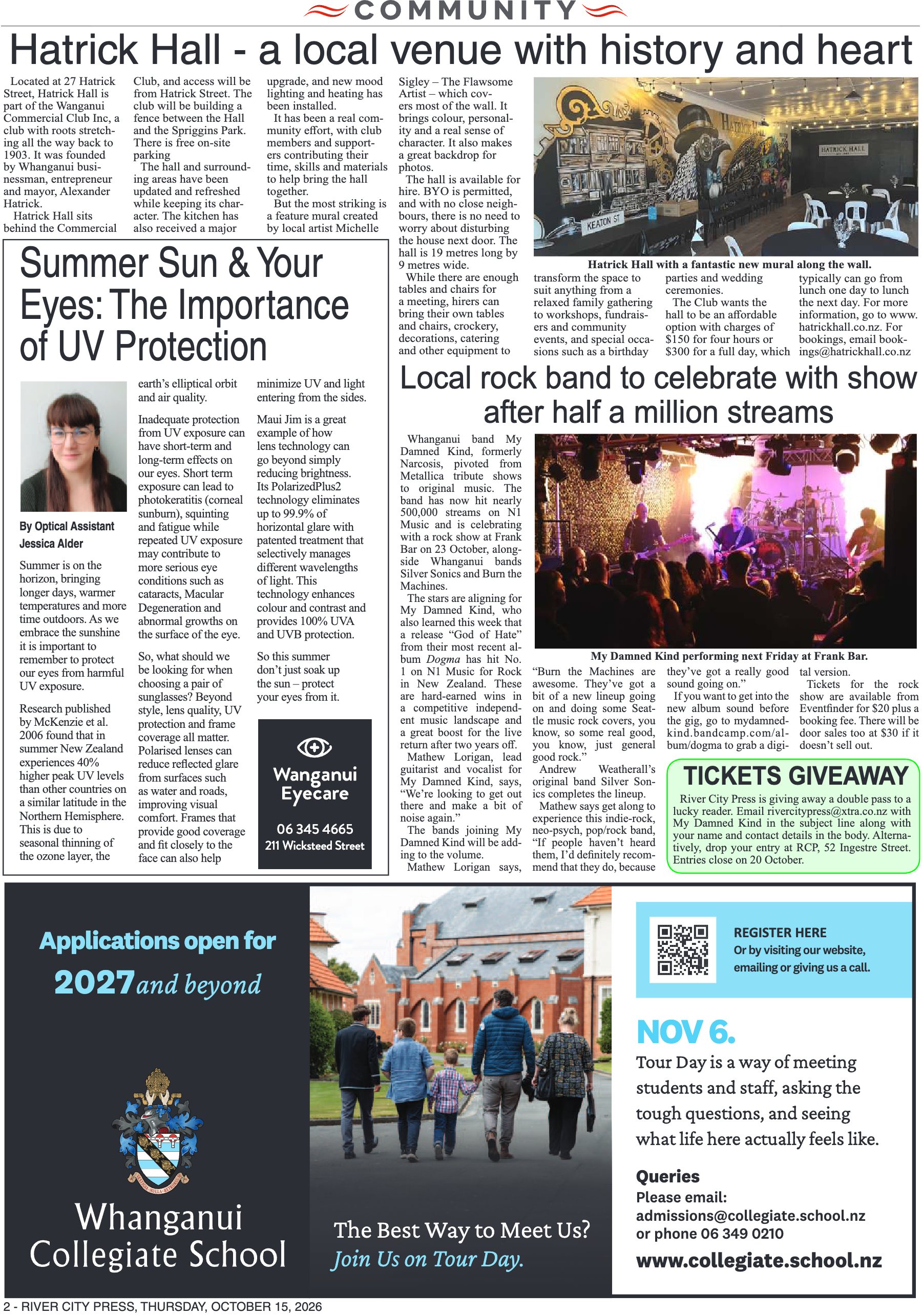 Page 2 of the 15 October 2026 edition
