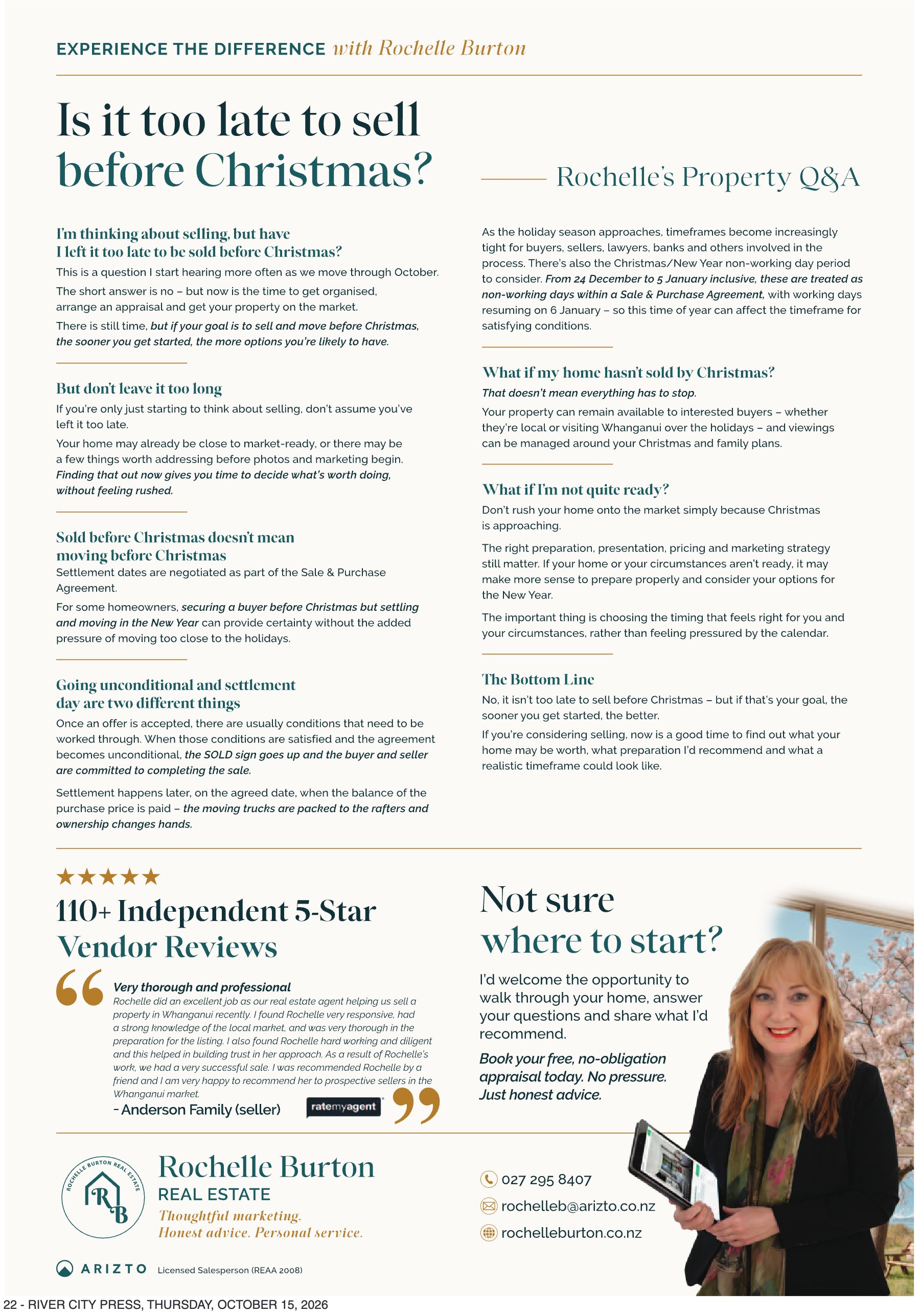 Page 22 of the 15 October 2026 edition