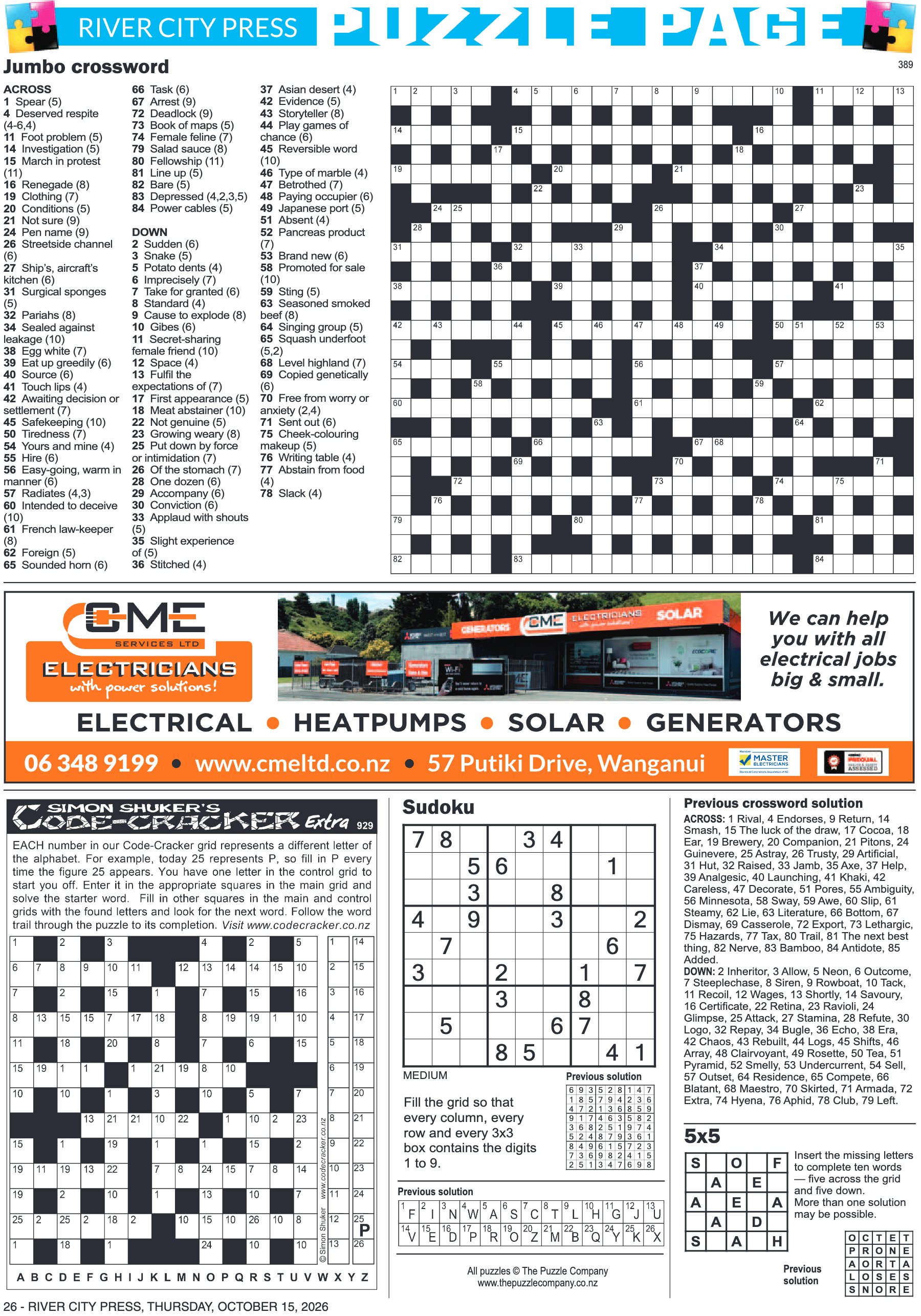 Page 26 of the 15 October 2026 edition