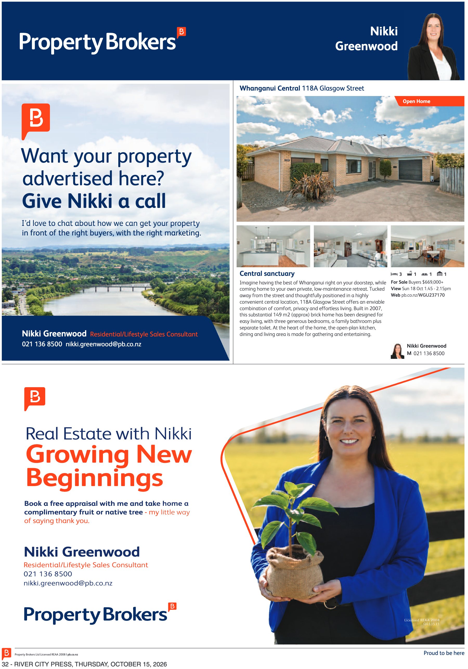 Page 32 of the 15 October 2026 edition