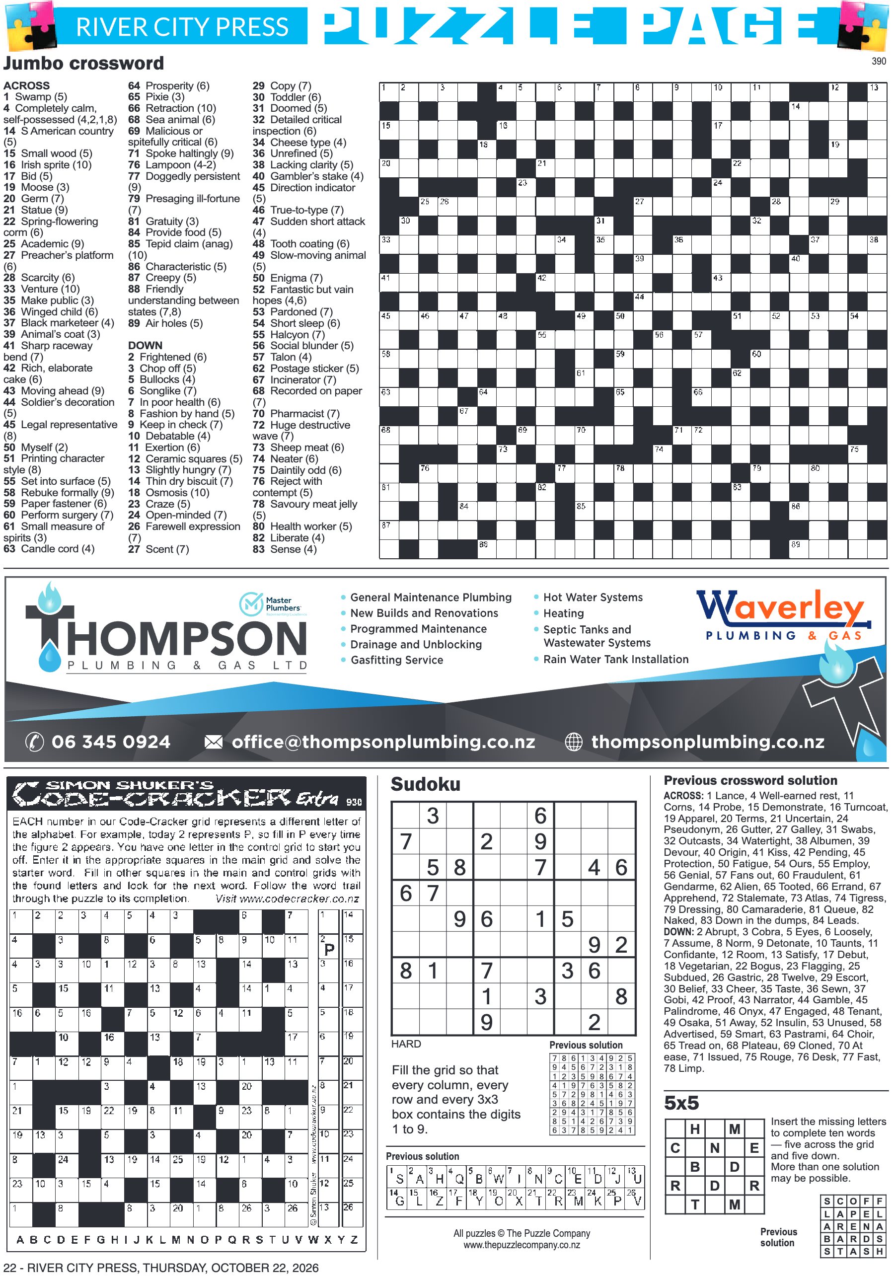 Page 22 of the 22 October 2026 edition