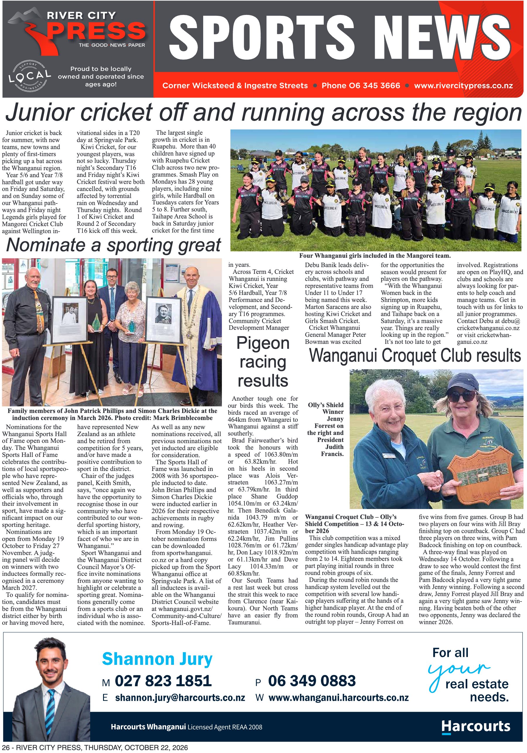 Page 26 of the 22 October 2026 edition
