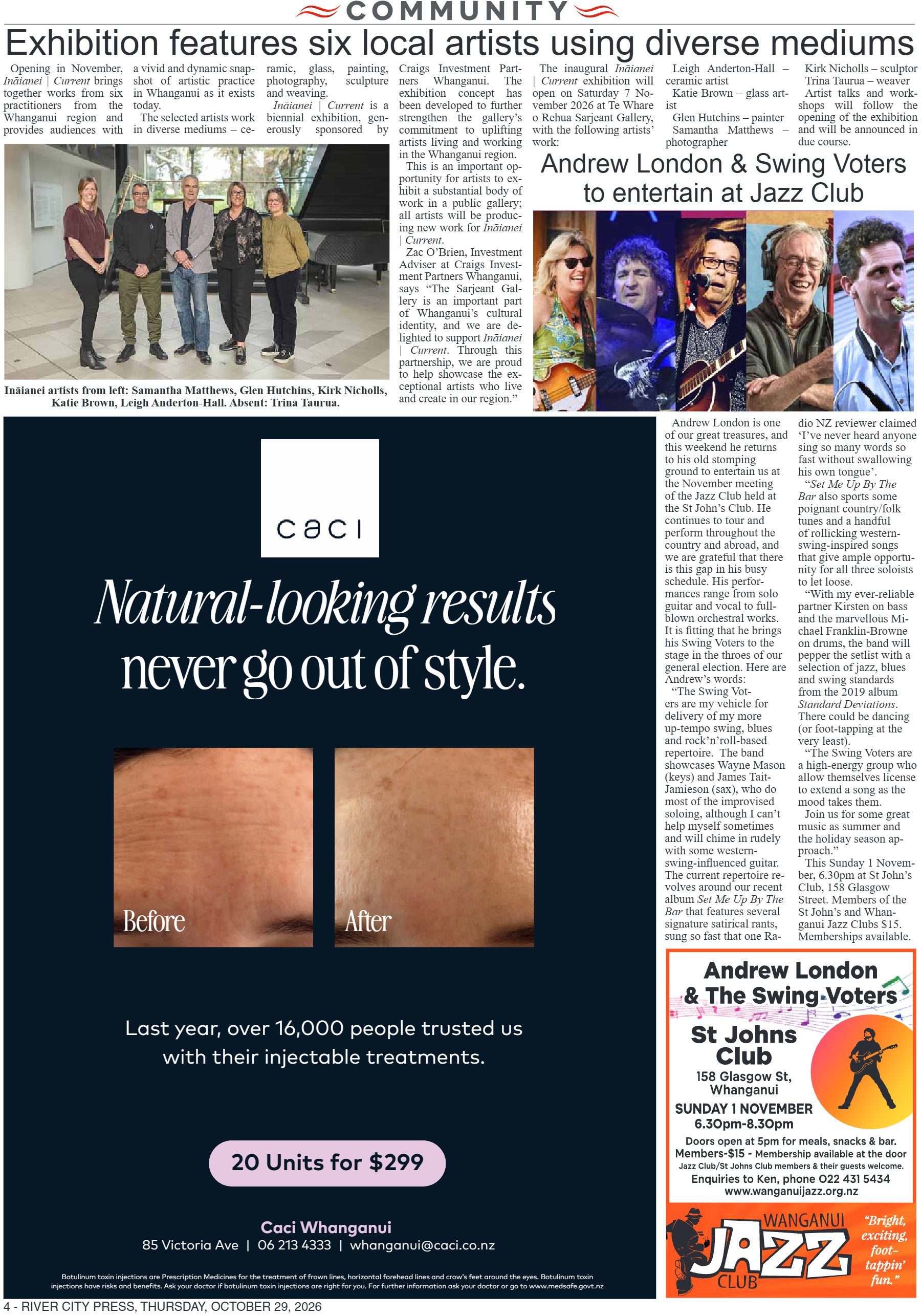 Page 4 of the 29 October 2026 edition