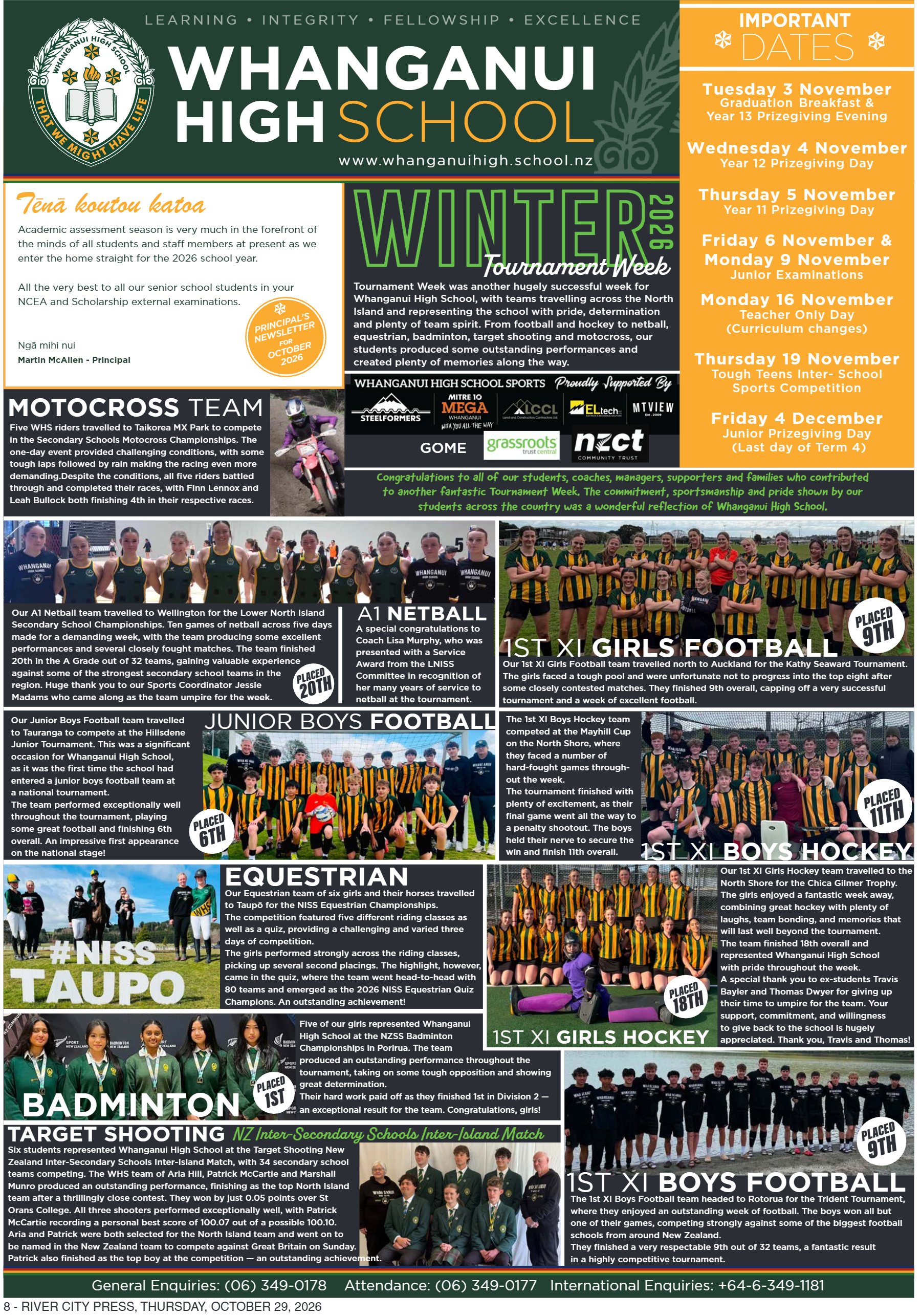 Page 8 of the 29 October 2026 edition
