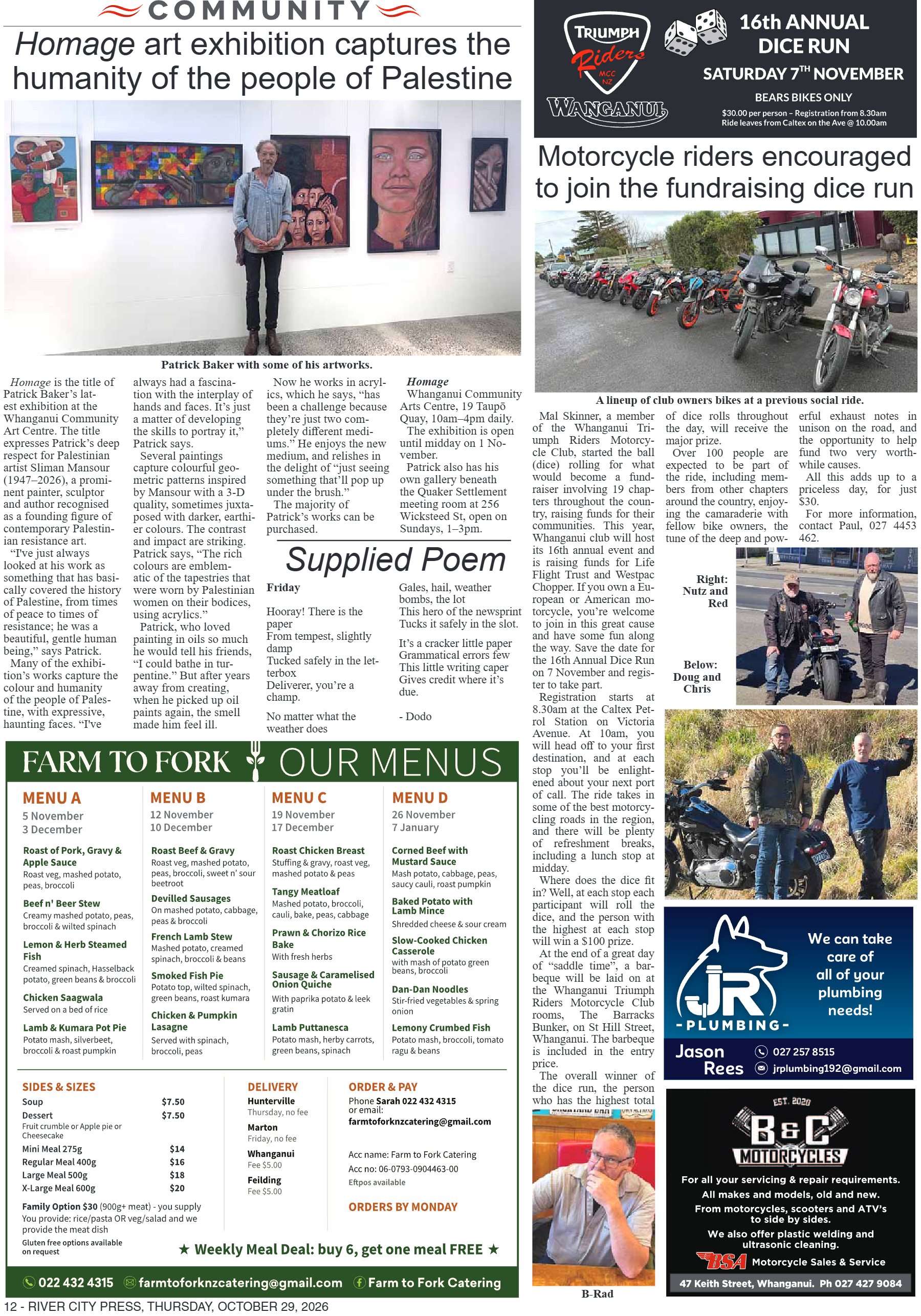 Page 12 of the 29 October 2026 edition