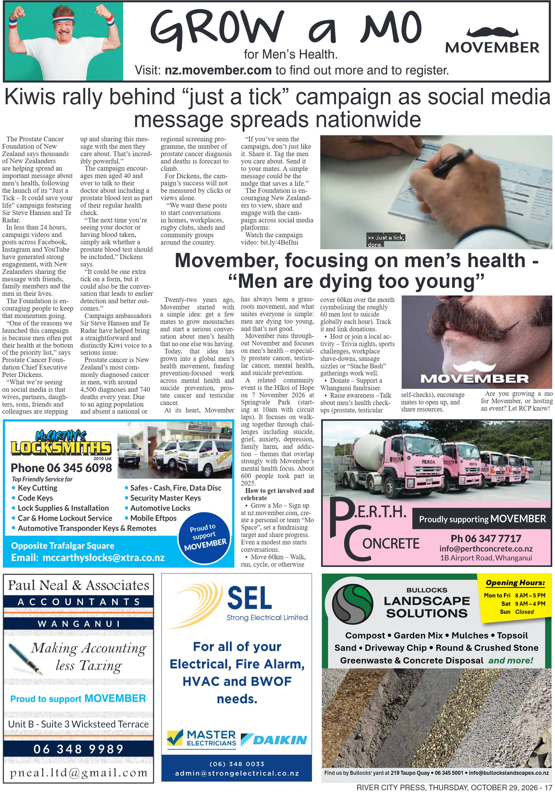Page 17 of the 29 October 2026 edition