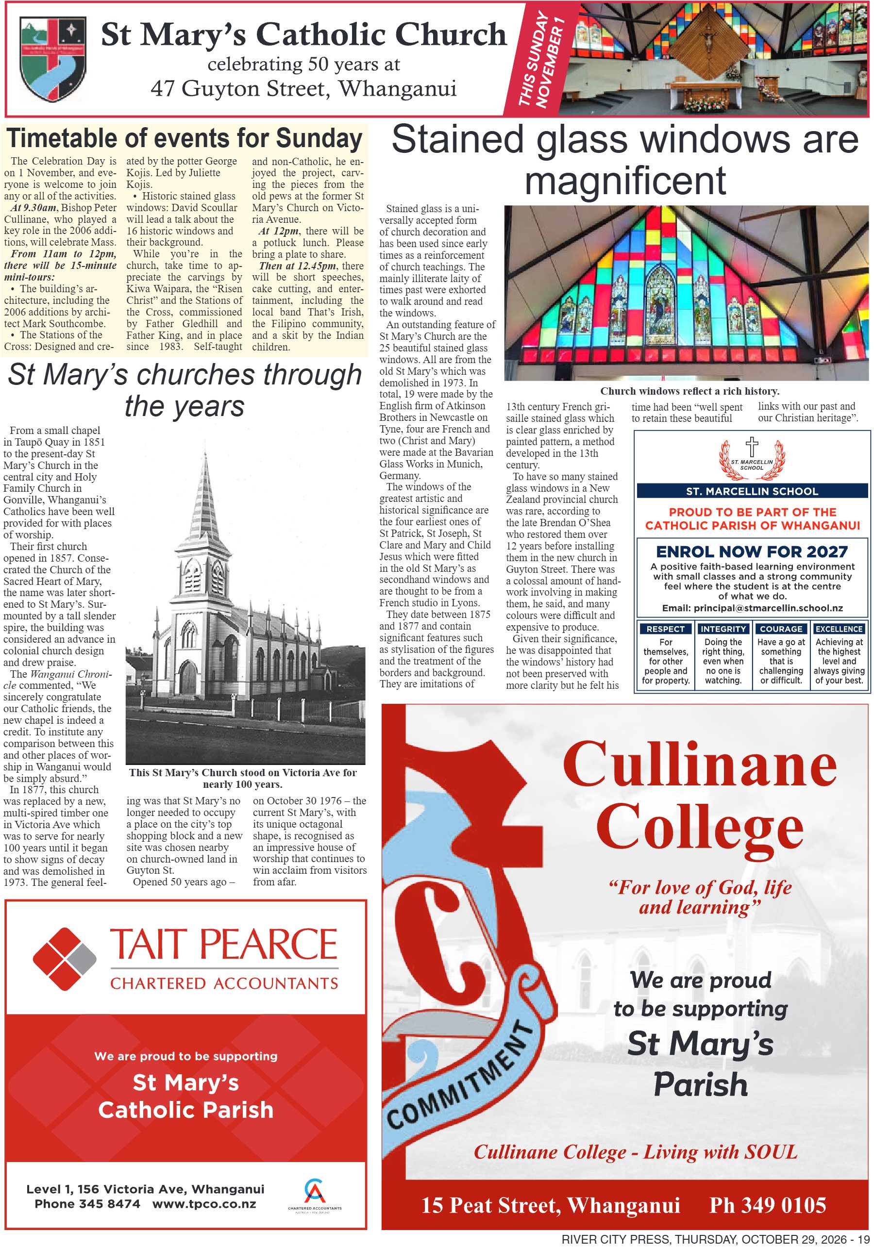 Page 19 of the 29 October 2026 edition